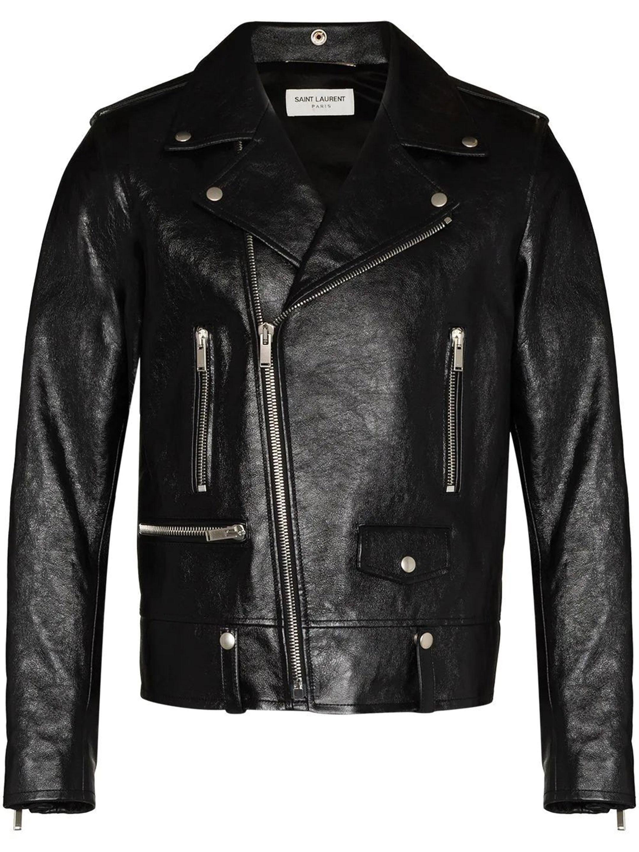Saint laurent sale leather jacket