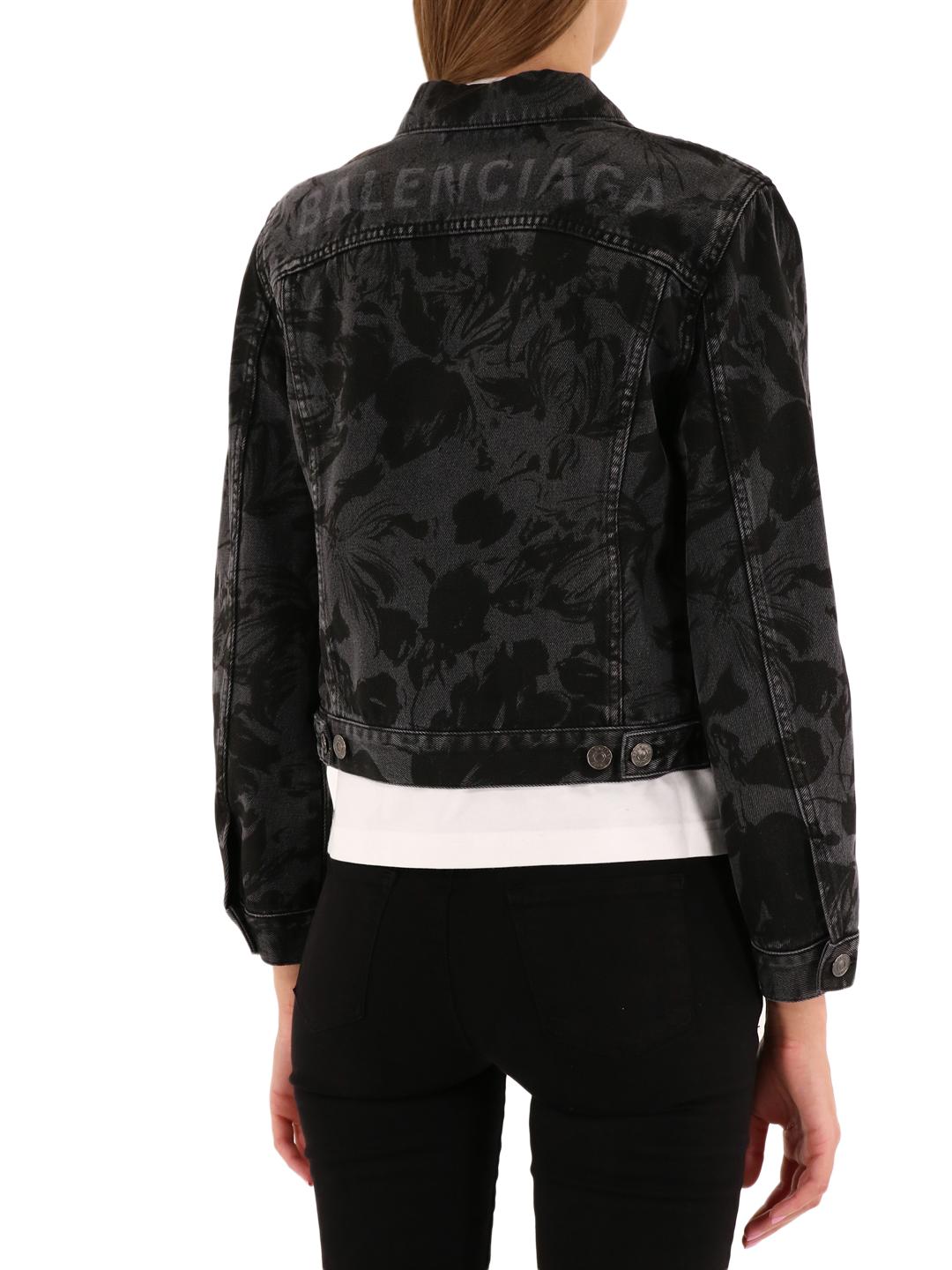 balenciaga floral jacket
