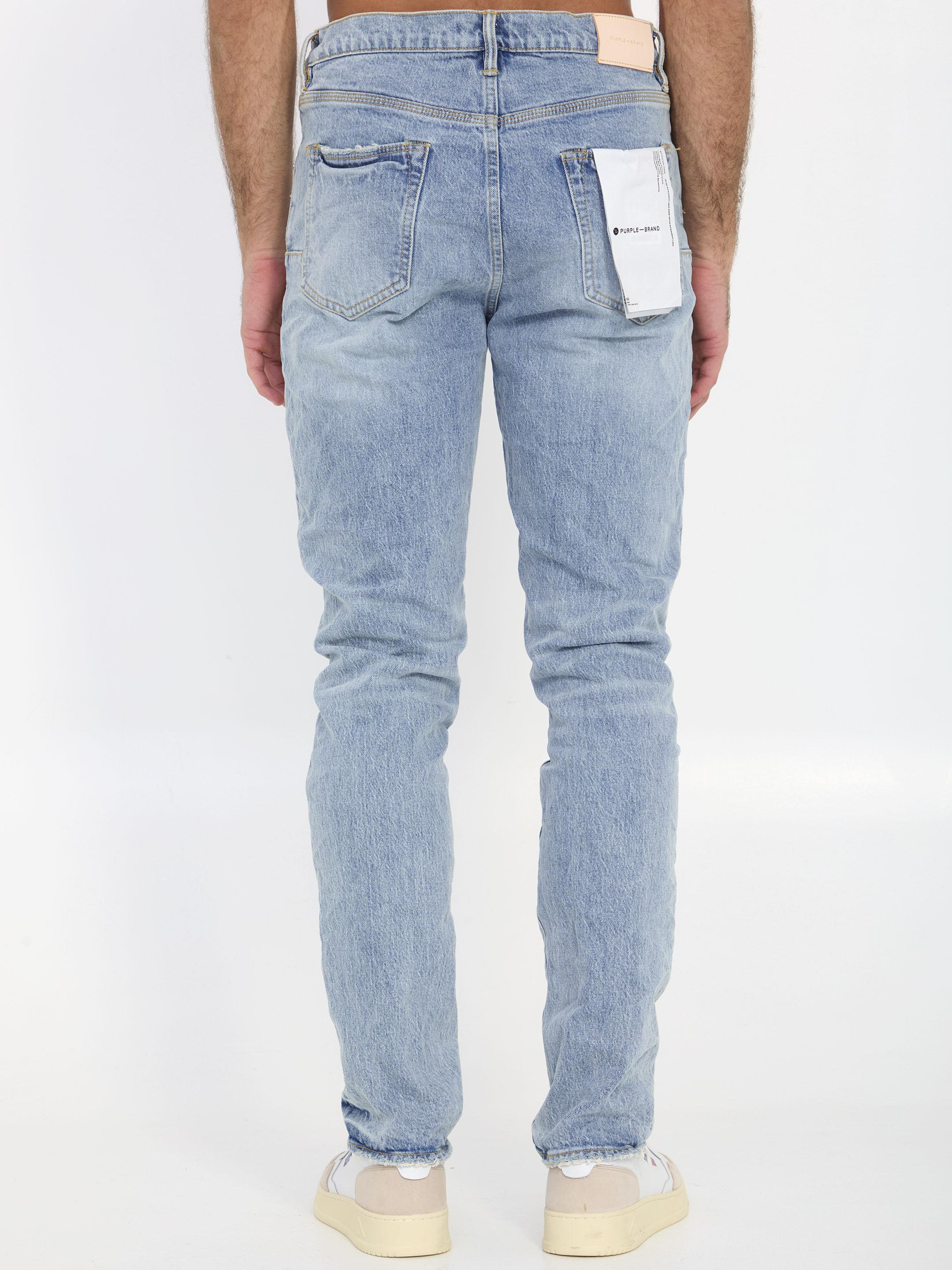 Purple Brand Subtle Dirty Jeans in Blue for Men