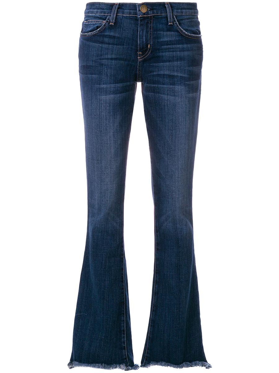 Current/Elliott Denim Flip Flop Jean in Blue - Lyst