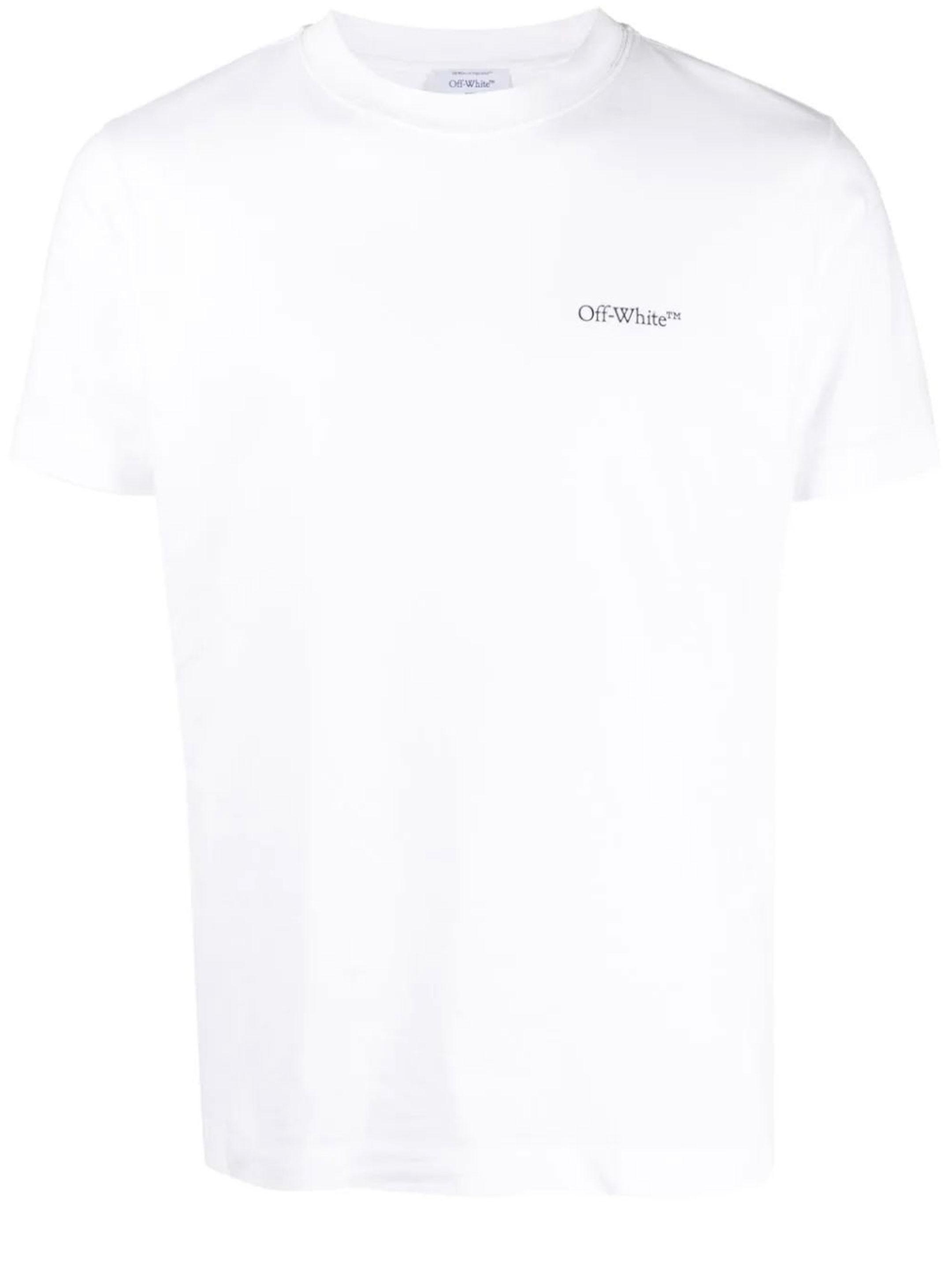 Off-White c/o Virgil Abloh Scratch Arrow T-shirt in White