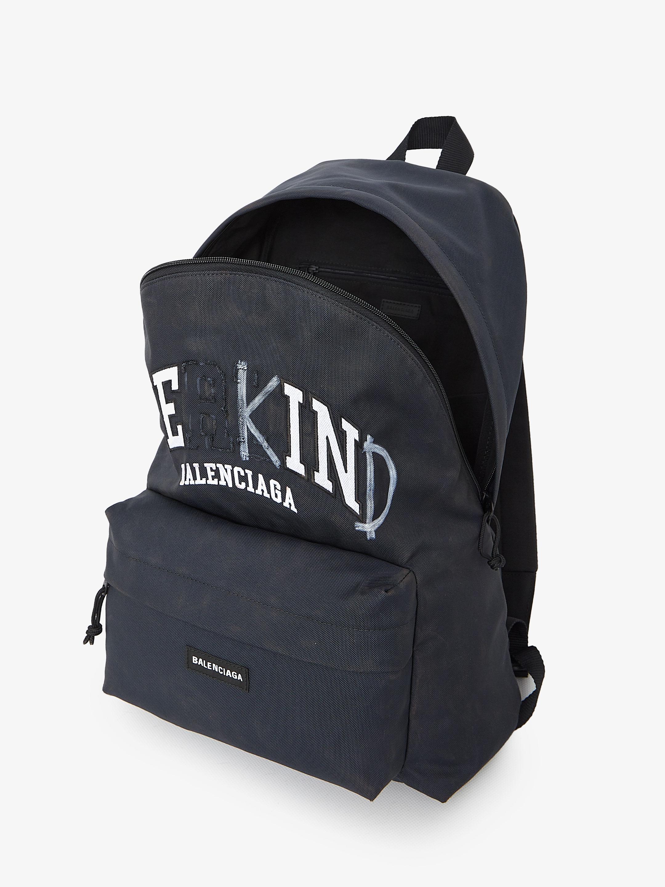 Balenciaga Explorer Be Kind Backpack in Blue for Men | Lyst