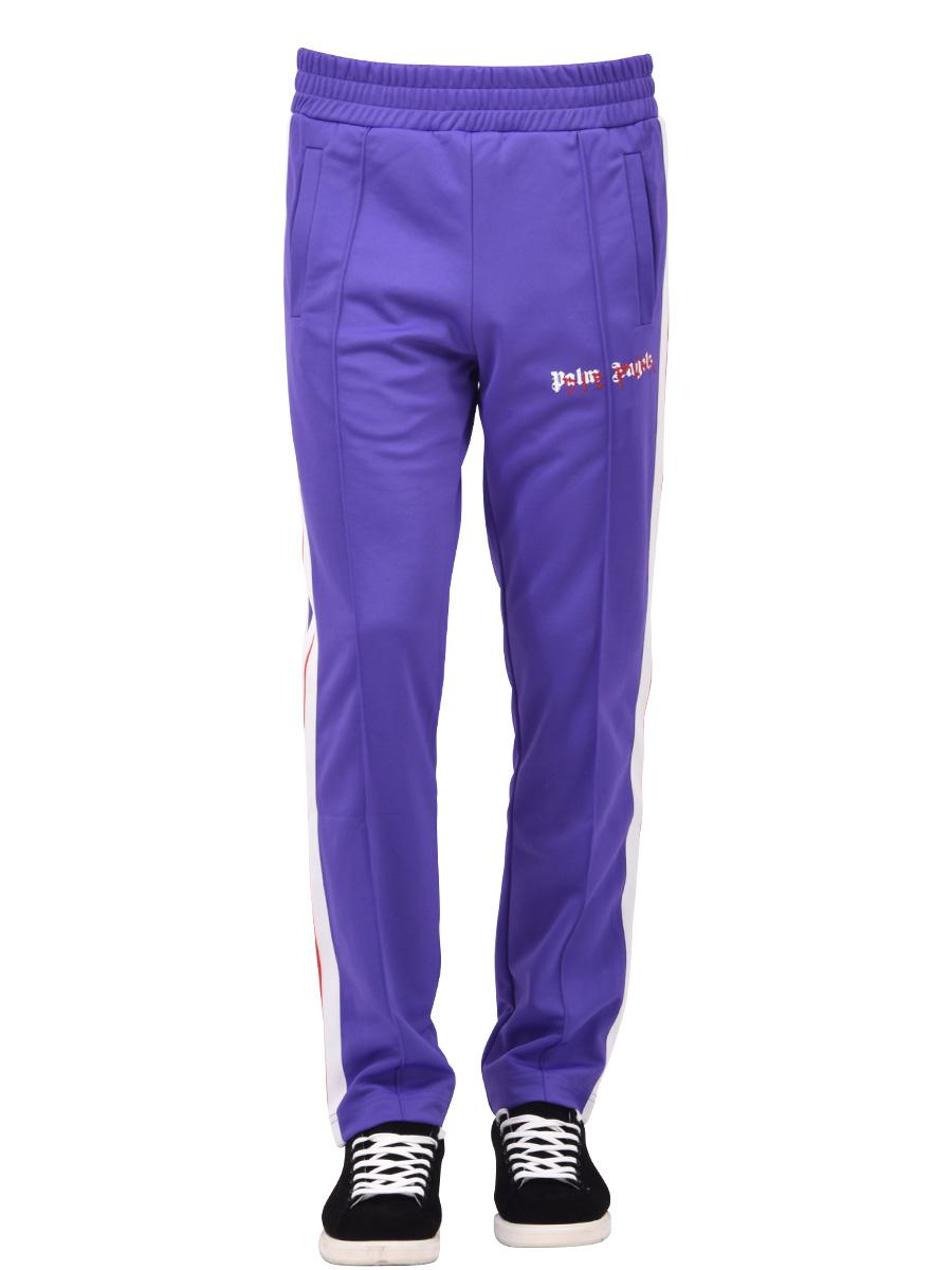 Pantalone Tuta Die Punk Viola da Uomo di Palm Angels in Viola | Lyst