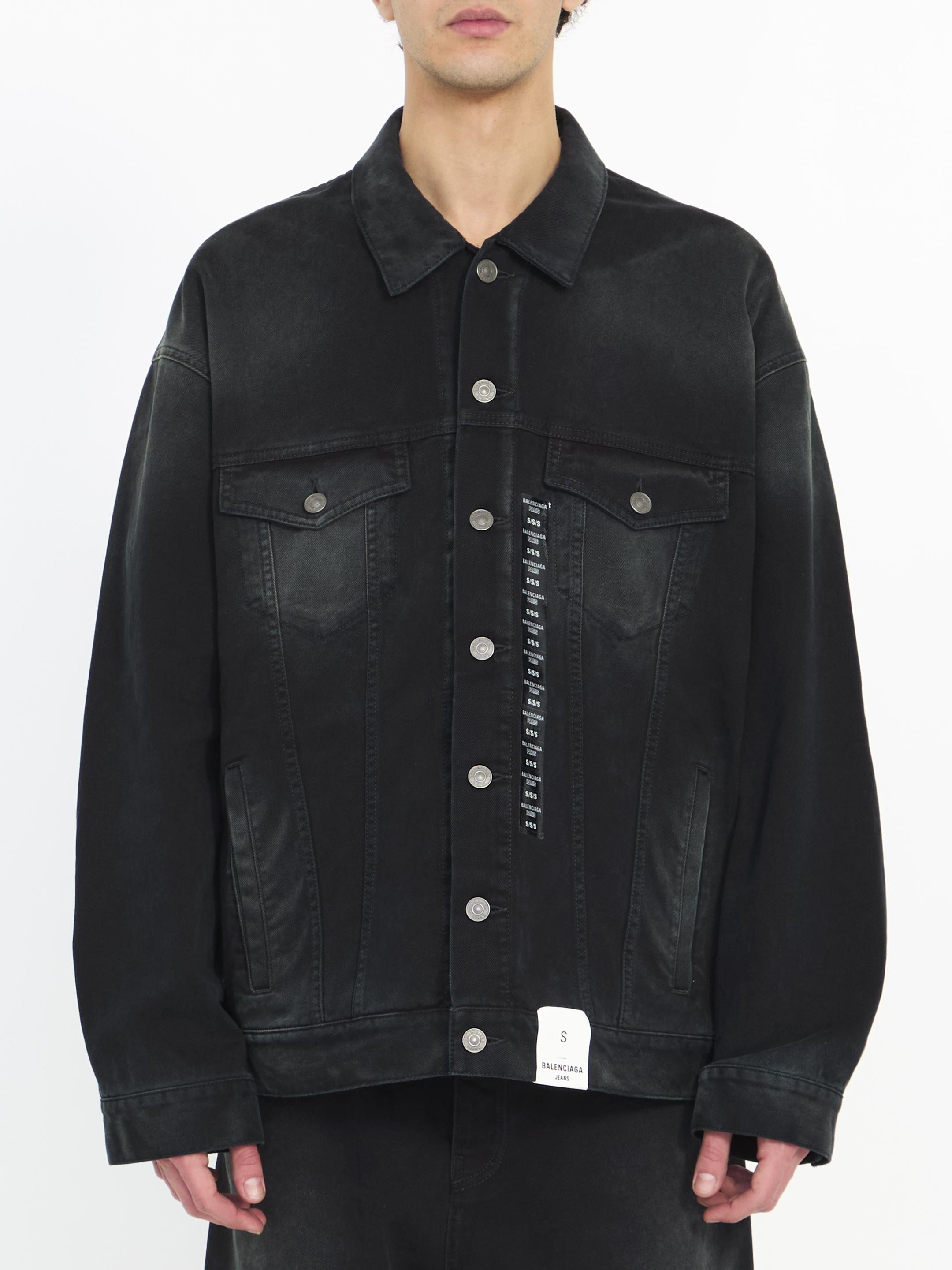 Balenciaga giacca jeans deals