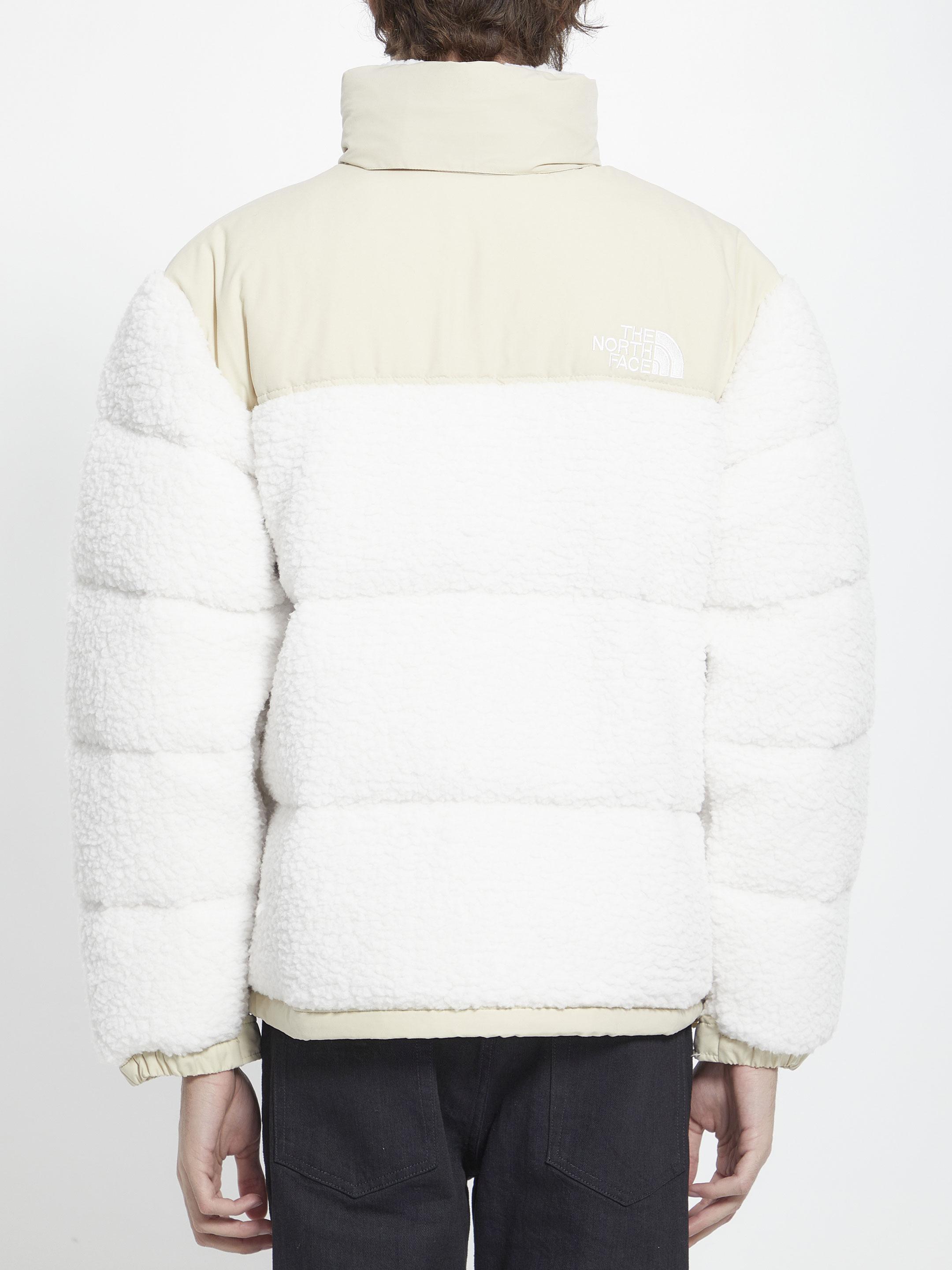 The North Face Sherpa Nuptse Jacket in White for Men | Lyst