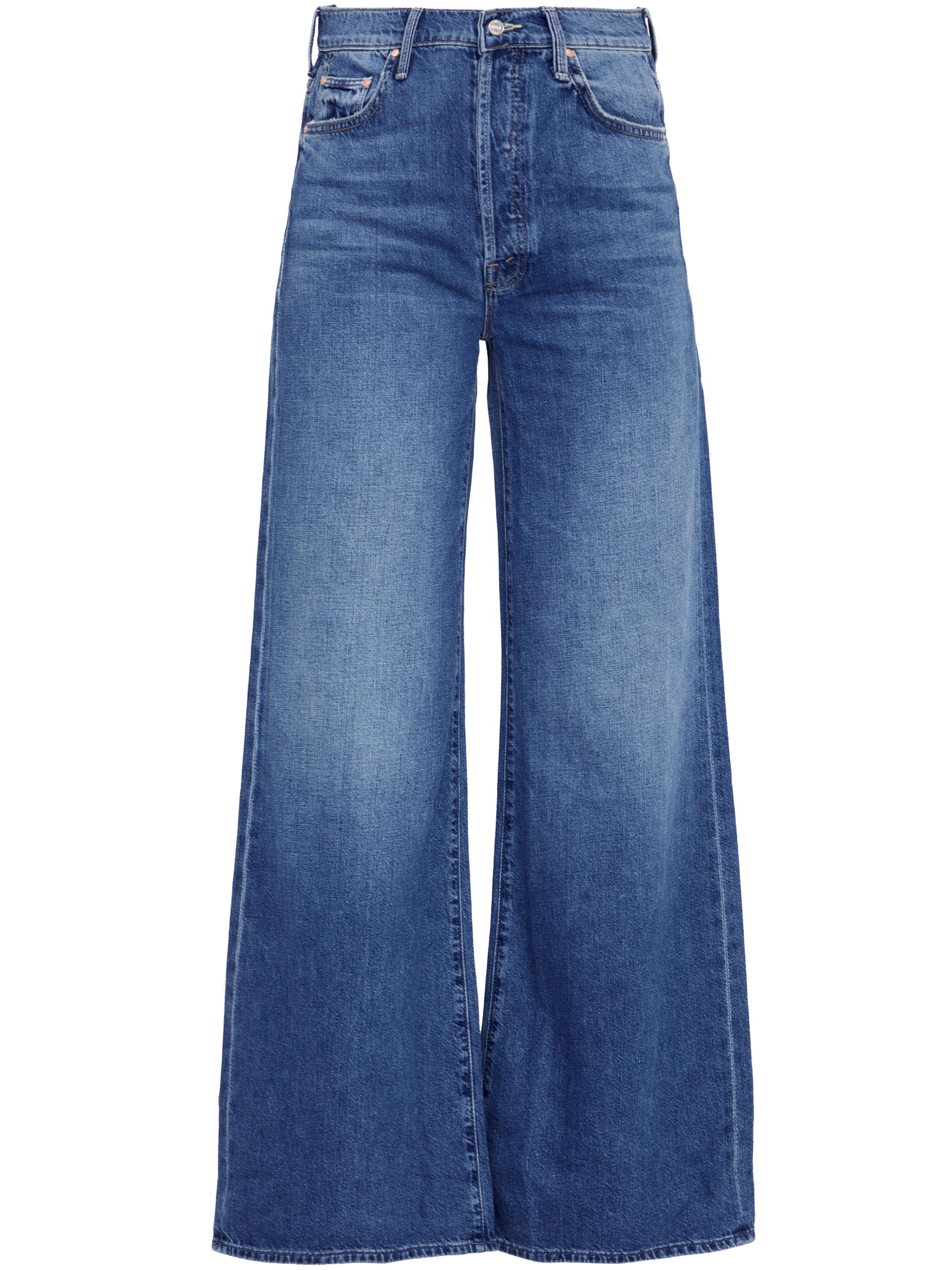 Mother The Ditcher Roller Sneak Jeans in Blue | Lyst