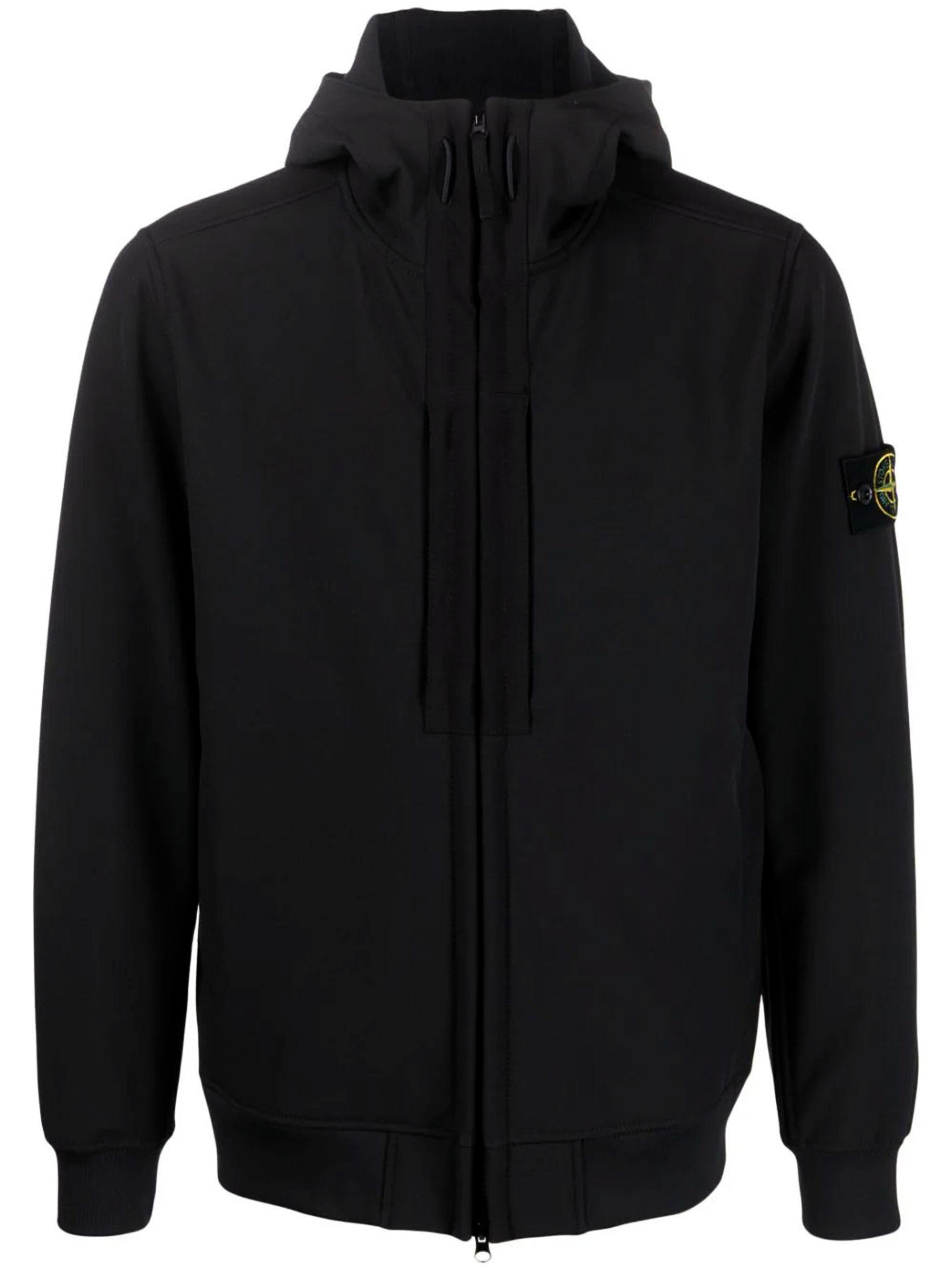 Stone Island Soft Shell Jacket in Blue for Men | Lyst