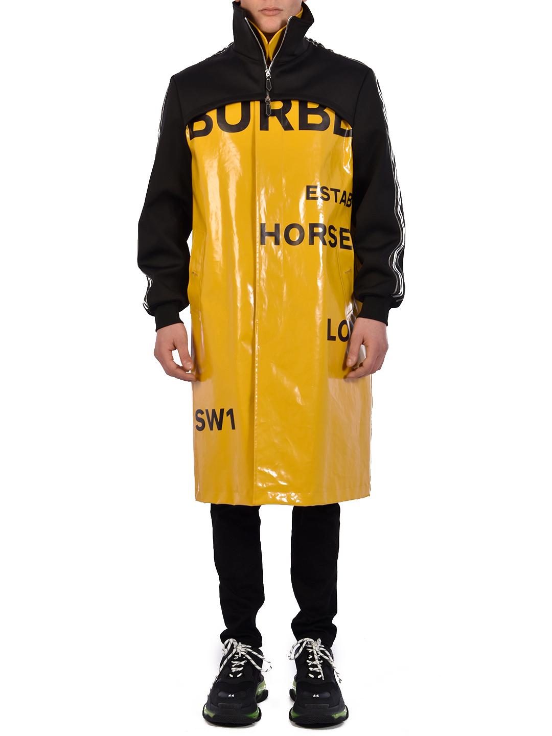burberry yellow coat