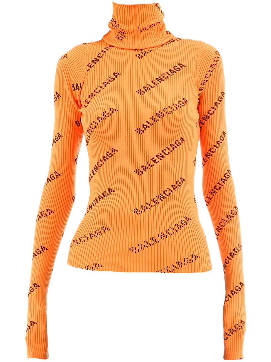 balenciaga sweatshirt orange