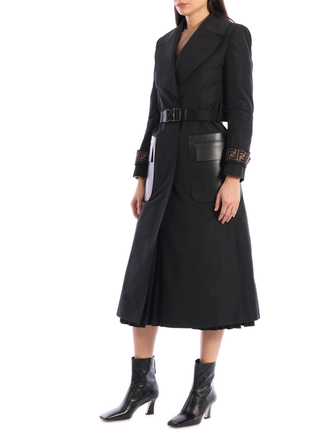 fendi black coat