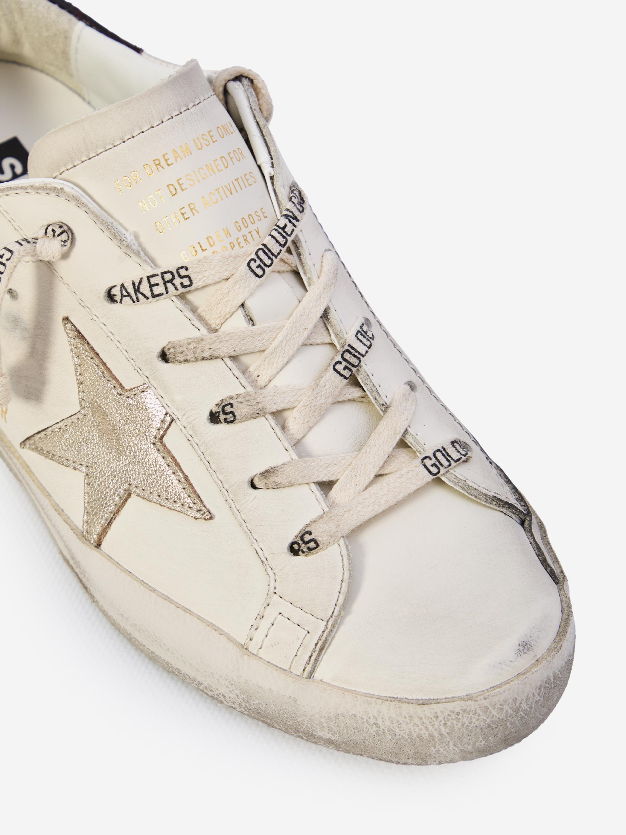 Designer Golden Goose Deluxe Brand Super Star Sneakers for