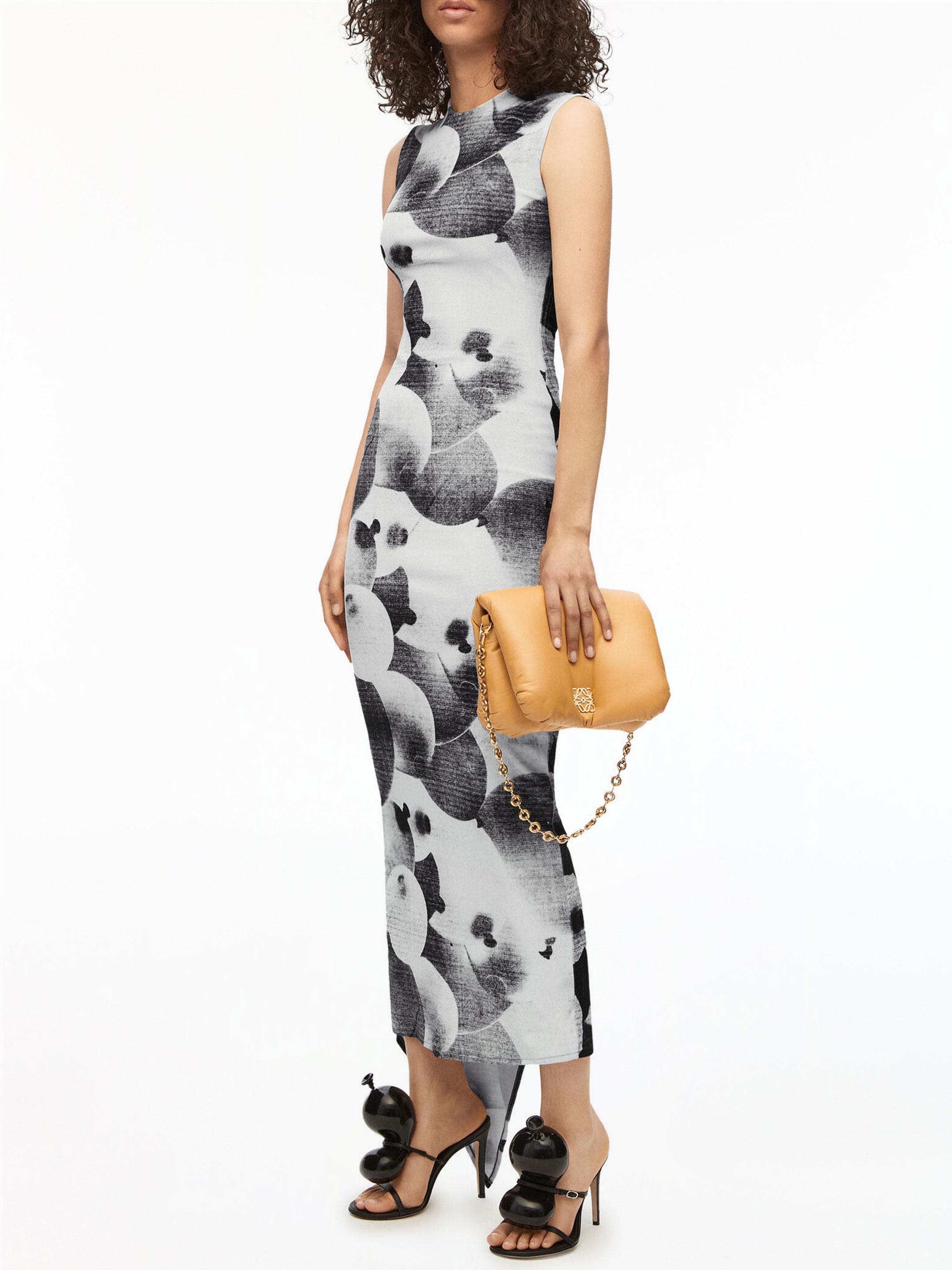 Loewe Balloon Print Dress in White | Lyst