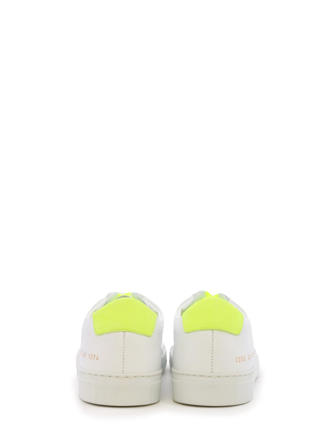 common projects neon yellow