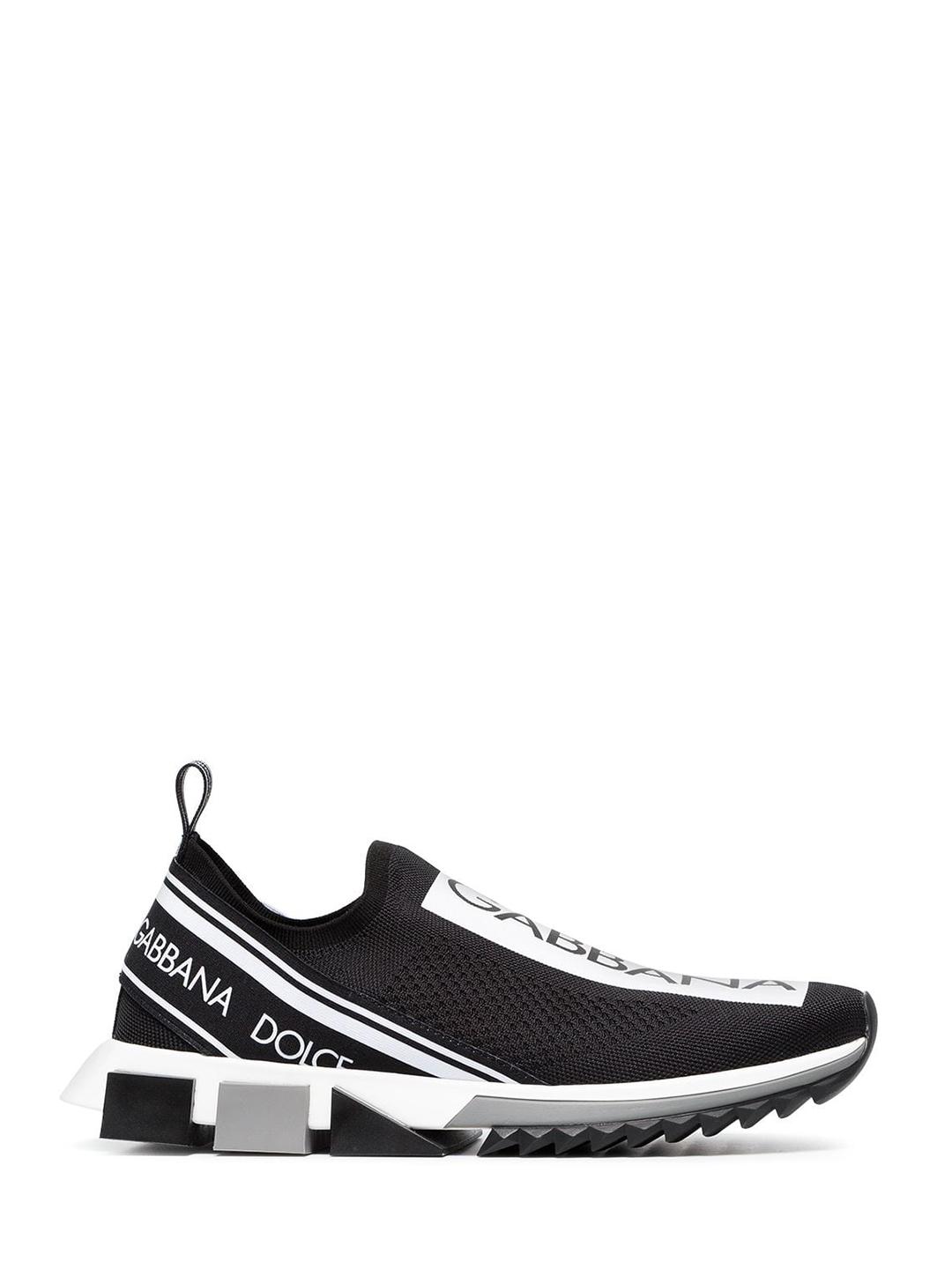 black and white dolce gabbana sneakers