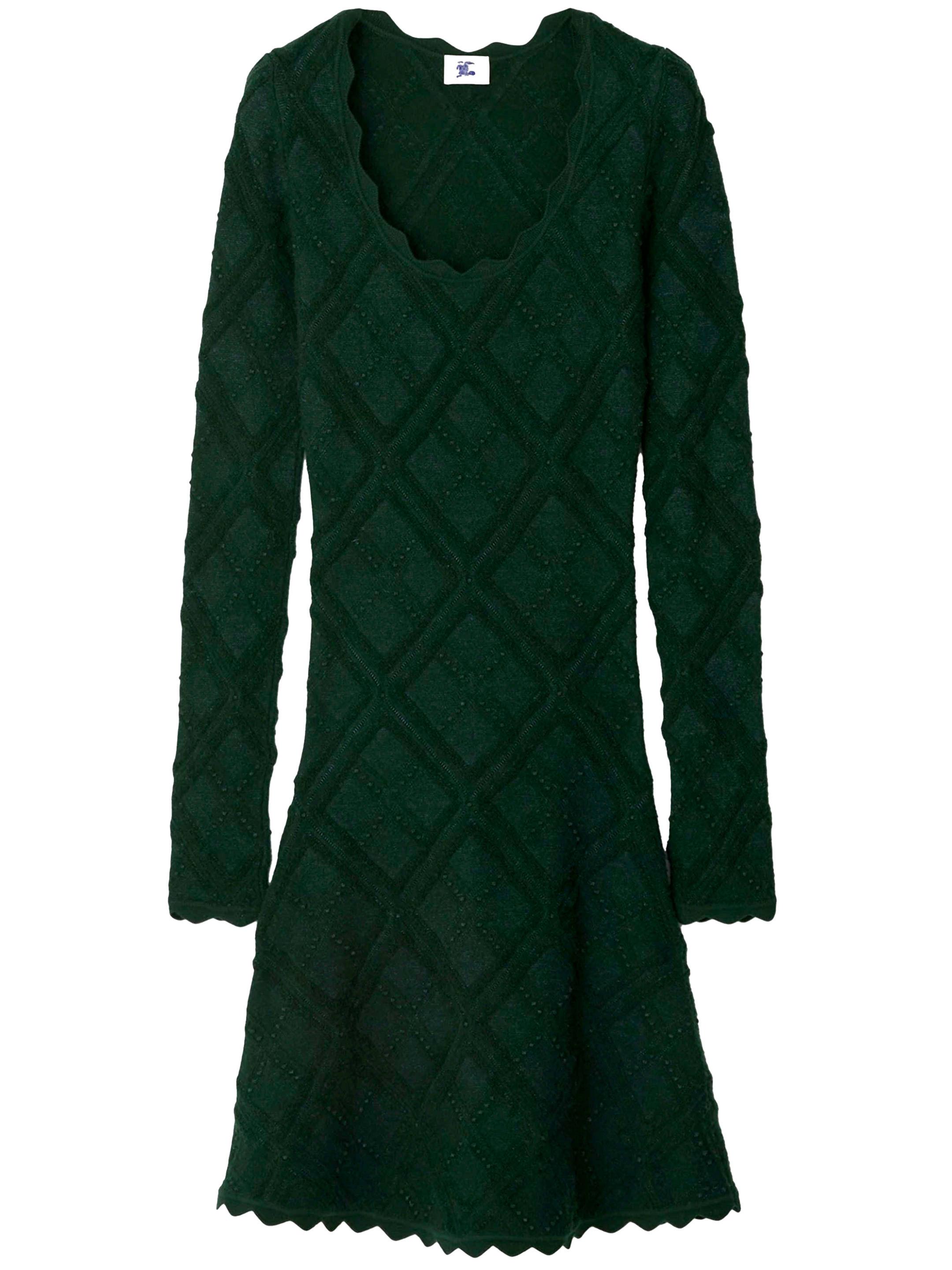 asos green high neck dress Burberry // Silk Printed Shirt – VSP Consignment main image 0