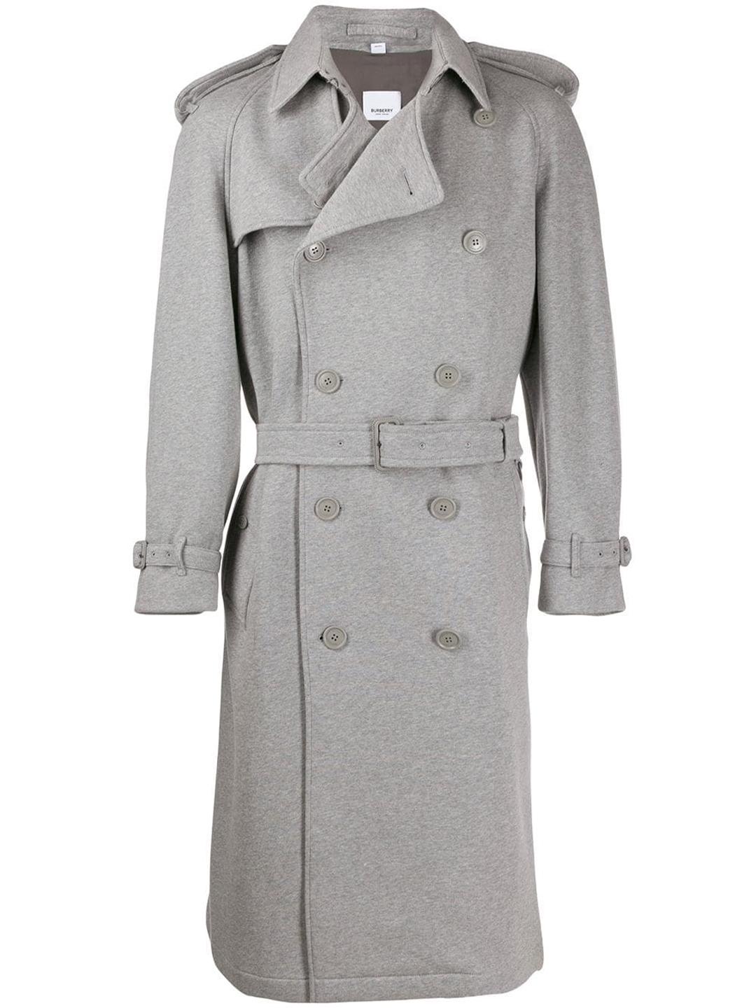 burberry grey trench coat