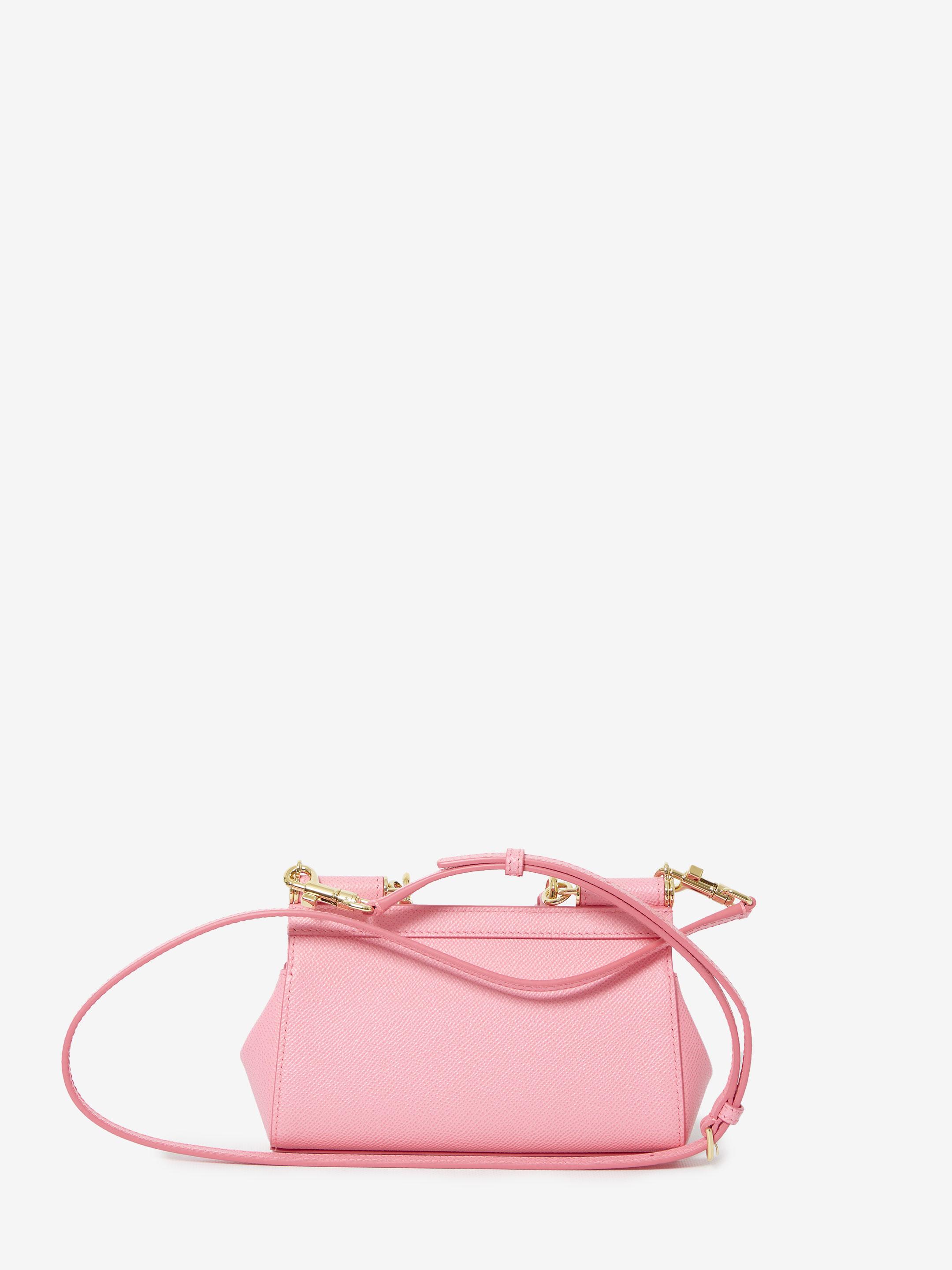 Dolce & Gabbana Mini Sicily Bag in Pink | Lyst