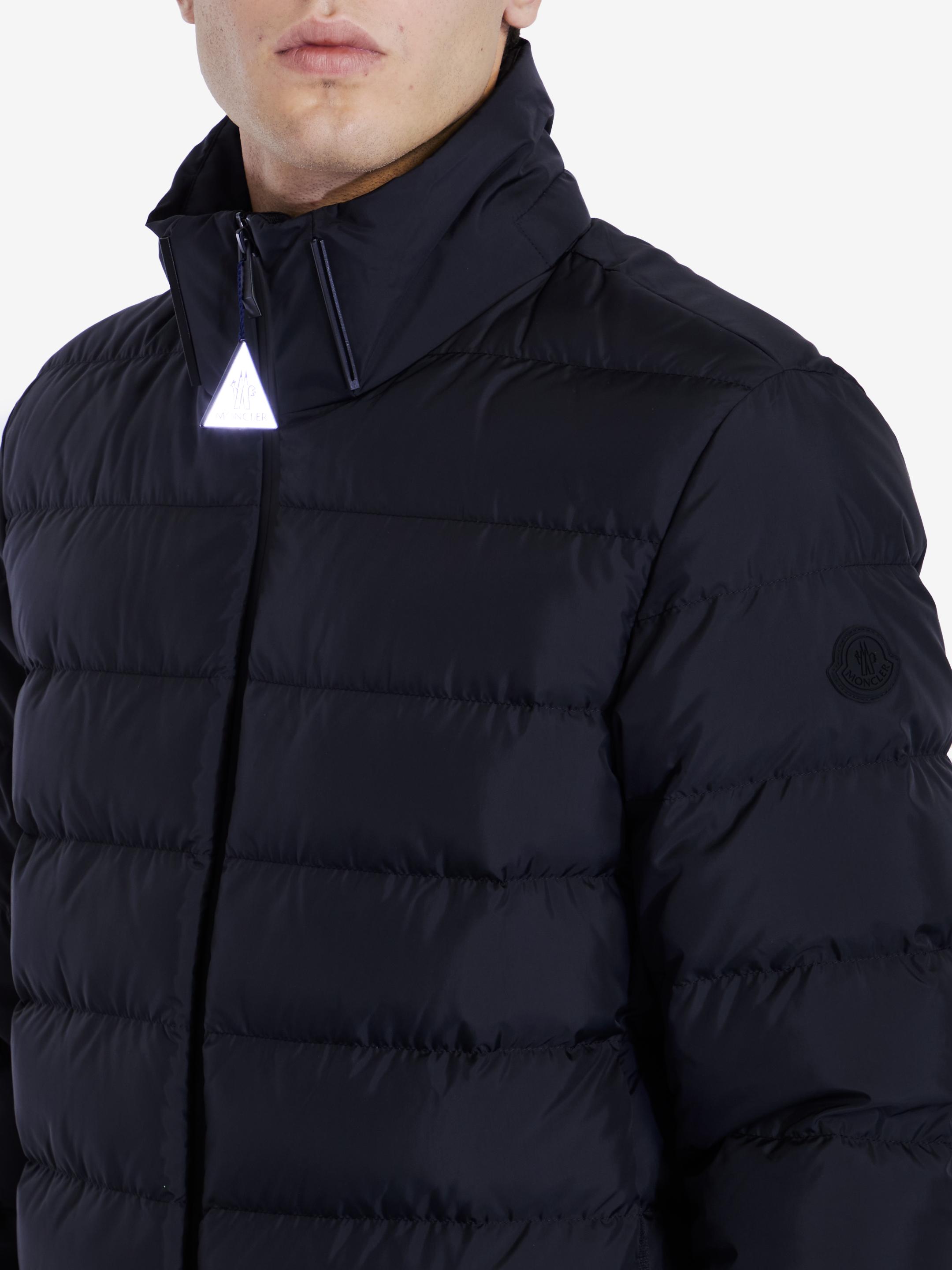 Moncler Urban Mini Down Jacket With Detachable Hood in Blue for Men Lyst