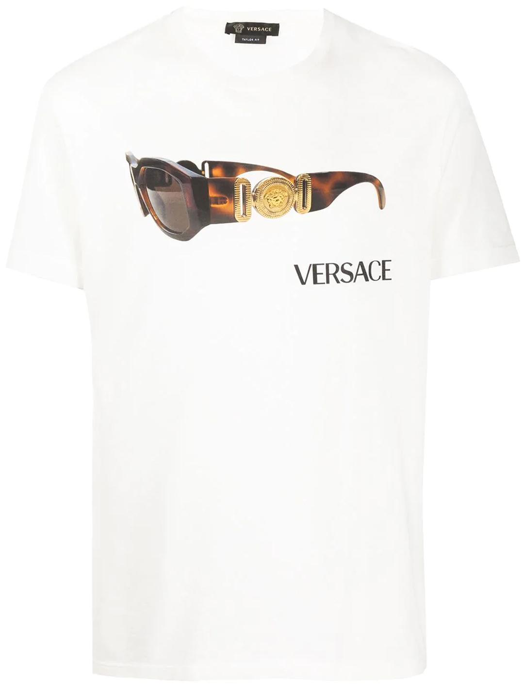 Versace Biggie Print T-shirt in White for Men | Lyst
