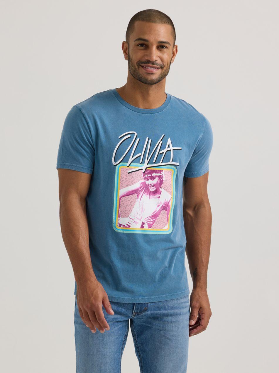 ◆LEE◆ Lee Ocean Graphic T-Shirt Light Blue LEE MEN'S NWT SHORT SLEEVES T-SHIRT LIGHT BLUE REGULAR FIT
