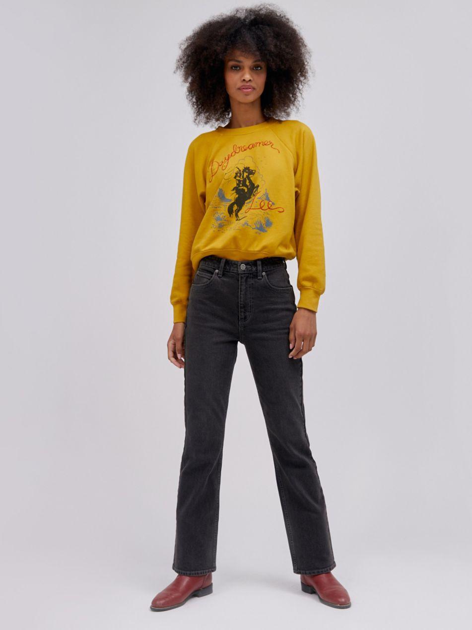 Lee Jeans X Daydreamer Western Carol Cropped Boot Jeans | Lyst