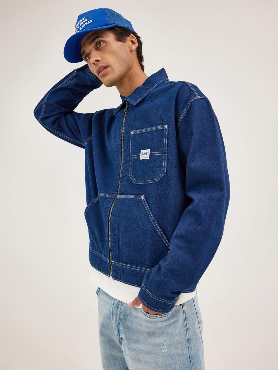 Lee Xline Denim Jackets Men Black - POIZON