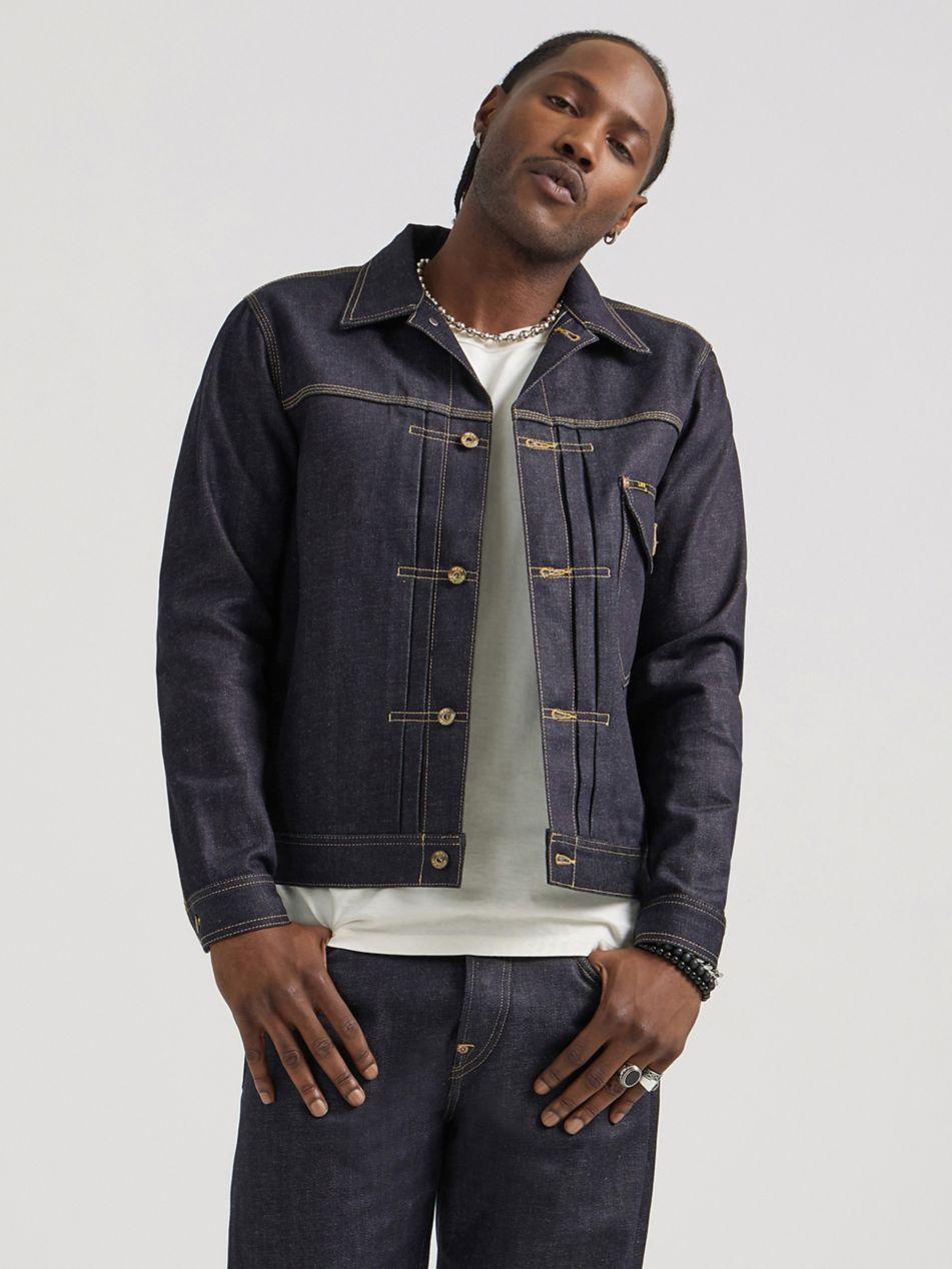 Lee Jeans Mens 101 Cowboy Cinch Back Jacket in Blue for Men