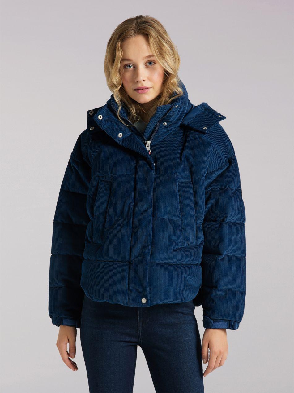 lee jeans puffer jacket