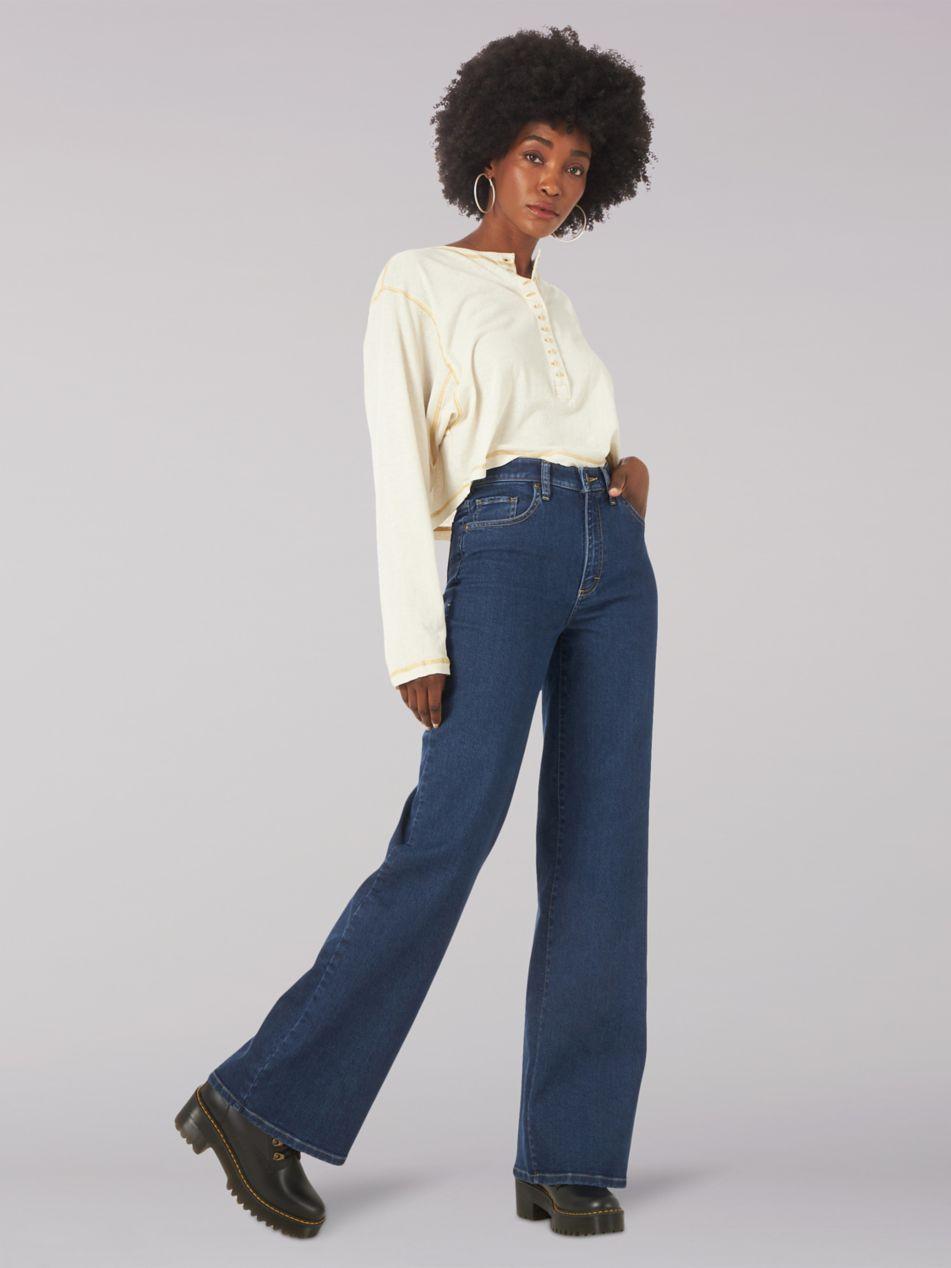 Lee Jeans Denim Heritage High Rise A Line Jeans in Blue - Lyst