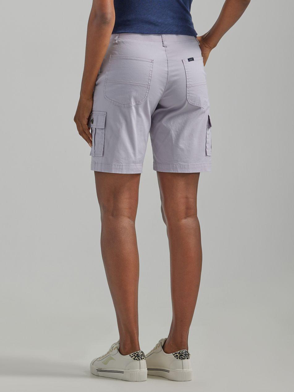Lee Jeans Womens Flex-to-go Cargo Bermuda Shorts in Blue | Lyst