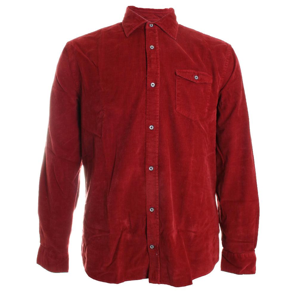 Johnnie-o Kodiak Corduroy Shirt in Red for Men | Lyst