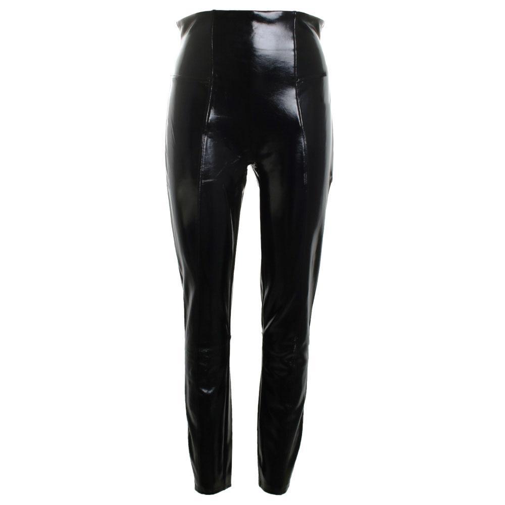 Spanx Faux Patent Leather Leggings in Black | Lyst