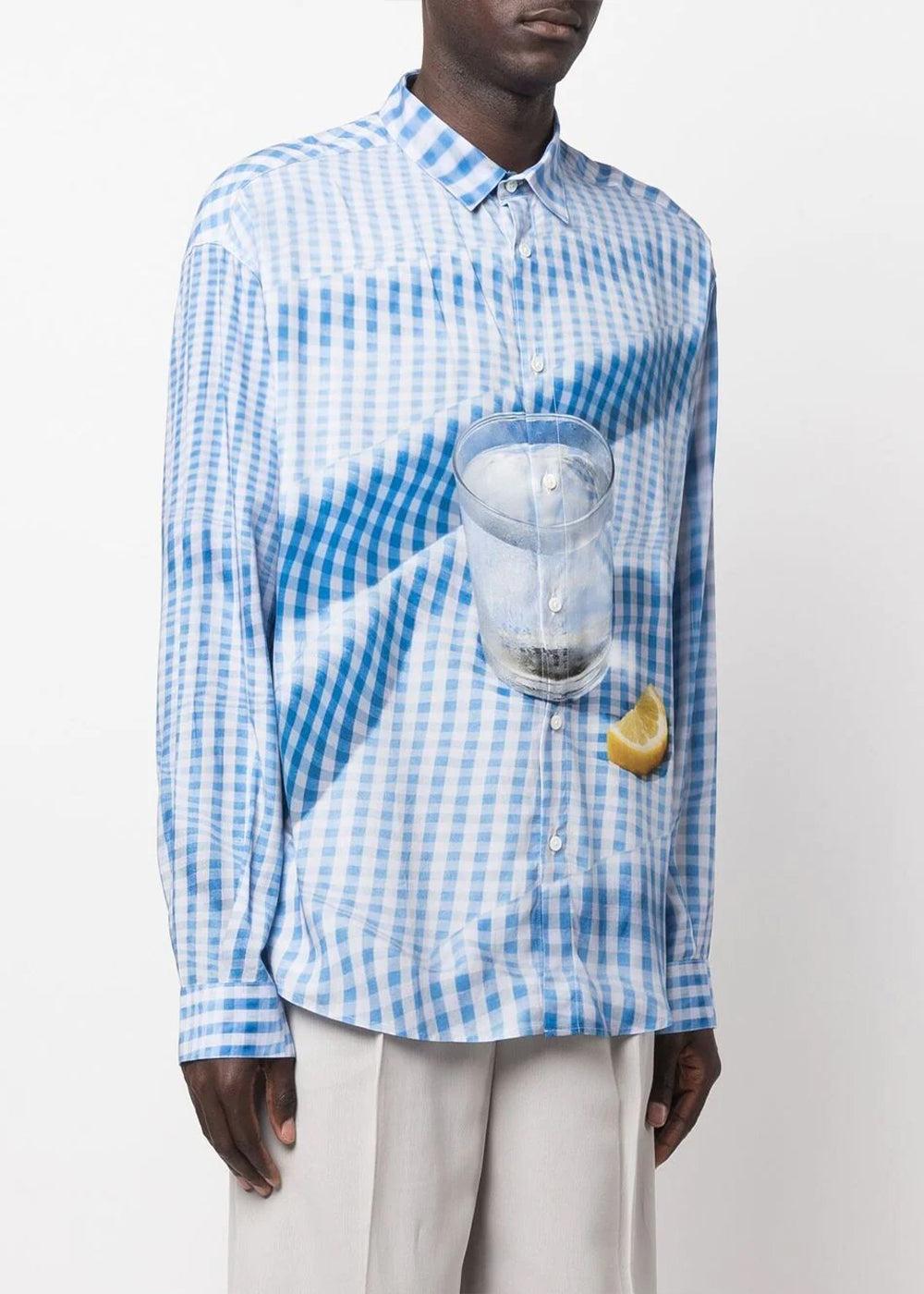 Jacquemus Blue 'la Chemise Simon' Shirt for Men | Lyst
