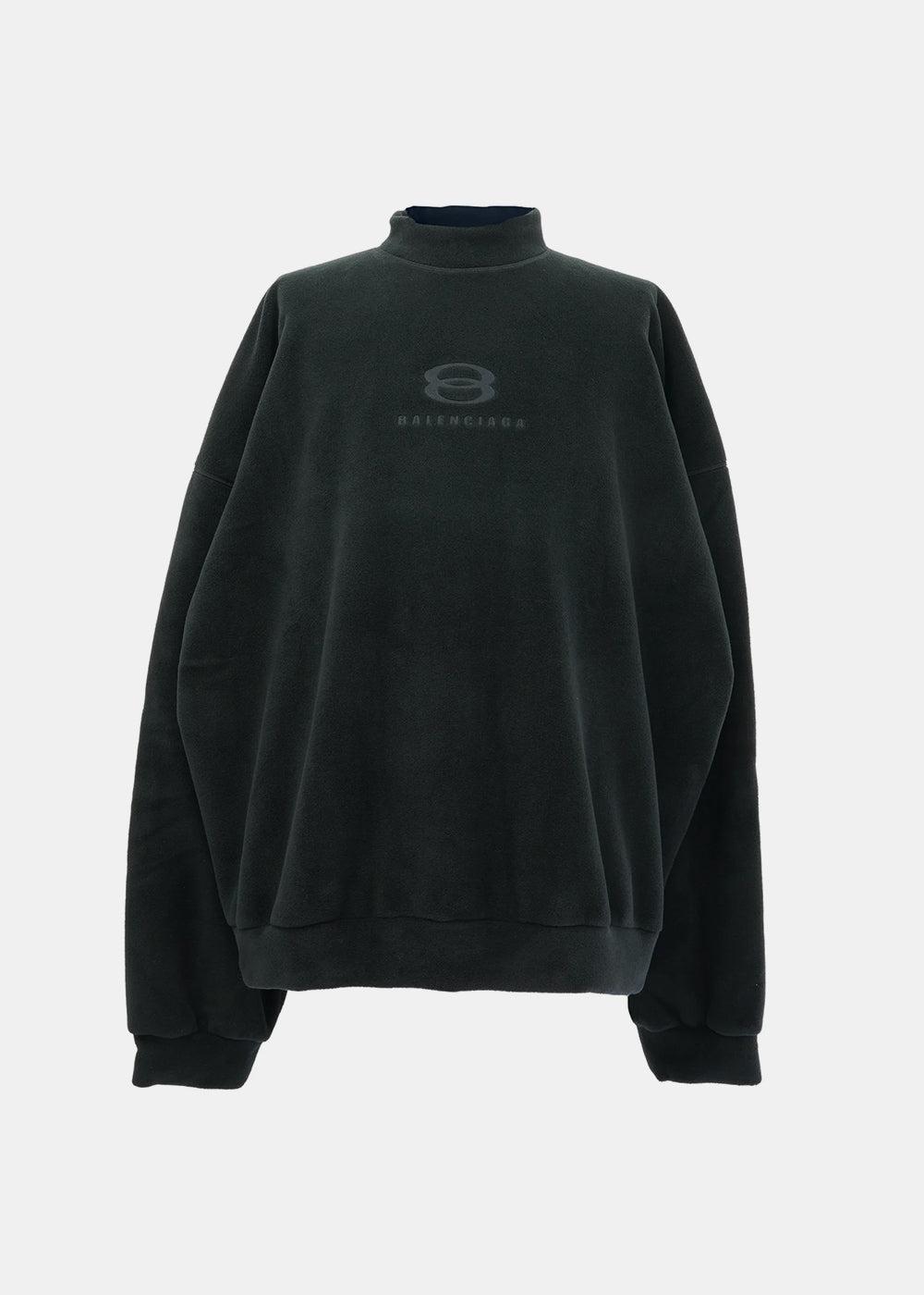 balenciaga polo zip