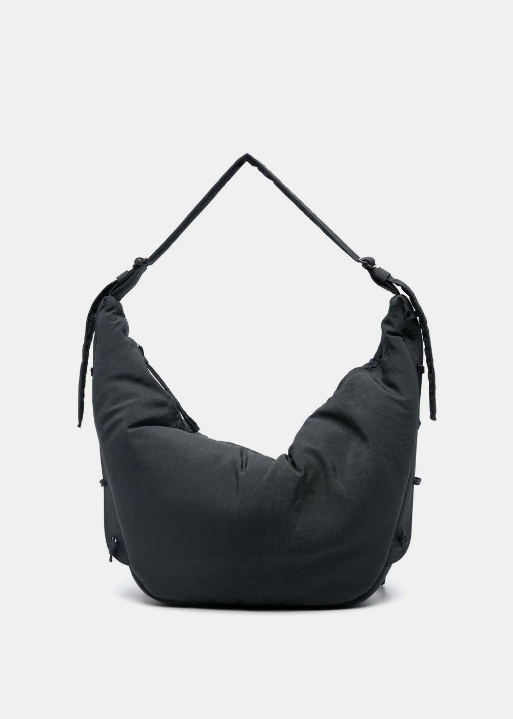 Lemaire Blue Soft Game Bag in Black | Lyst