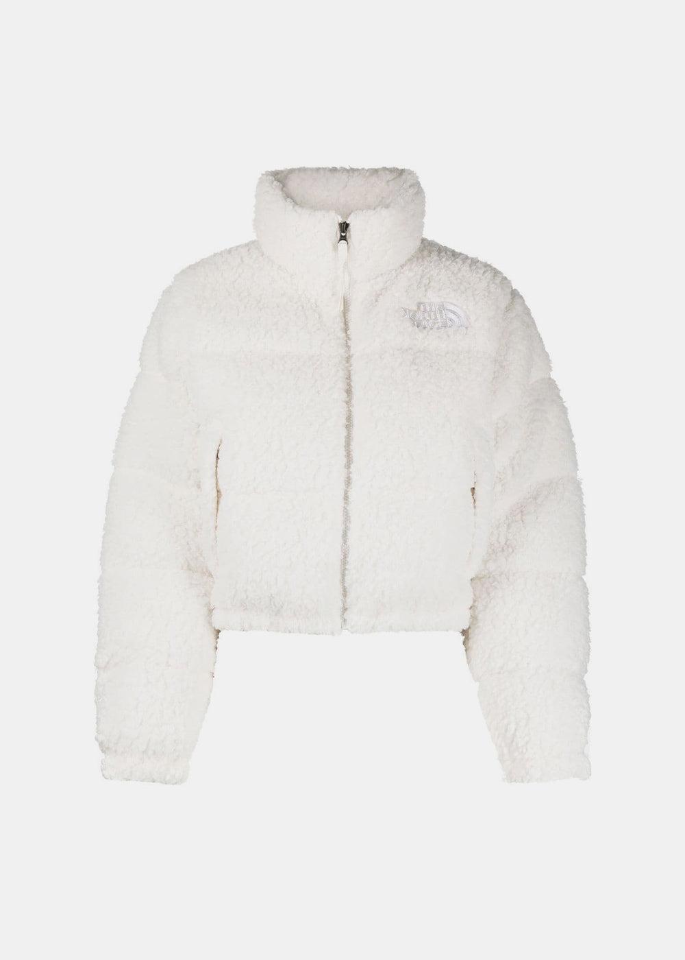 The North Face Sherpa Nuptse Jacket in White | Lyst