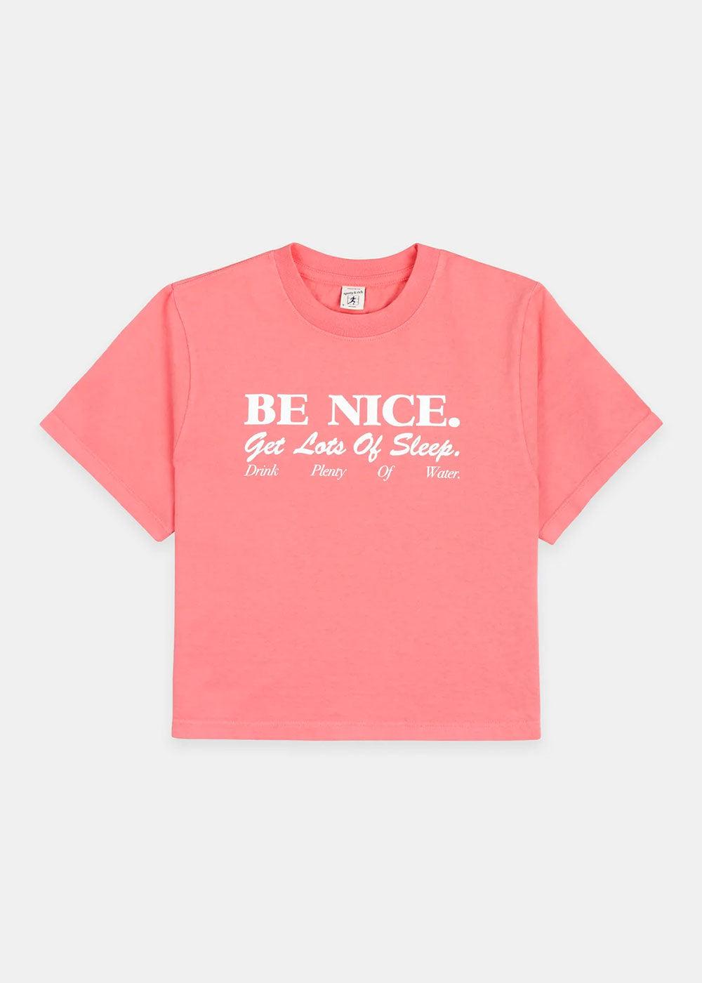 Sporty & Rich Stawberry Benice Cropped Tshirt in Pink Lyst UK