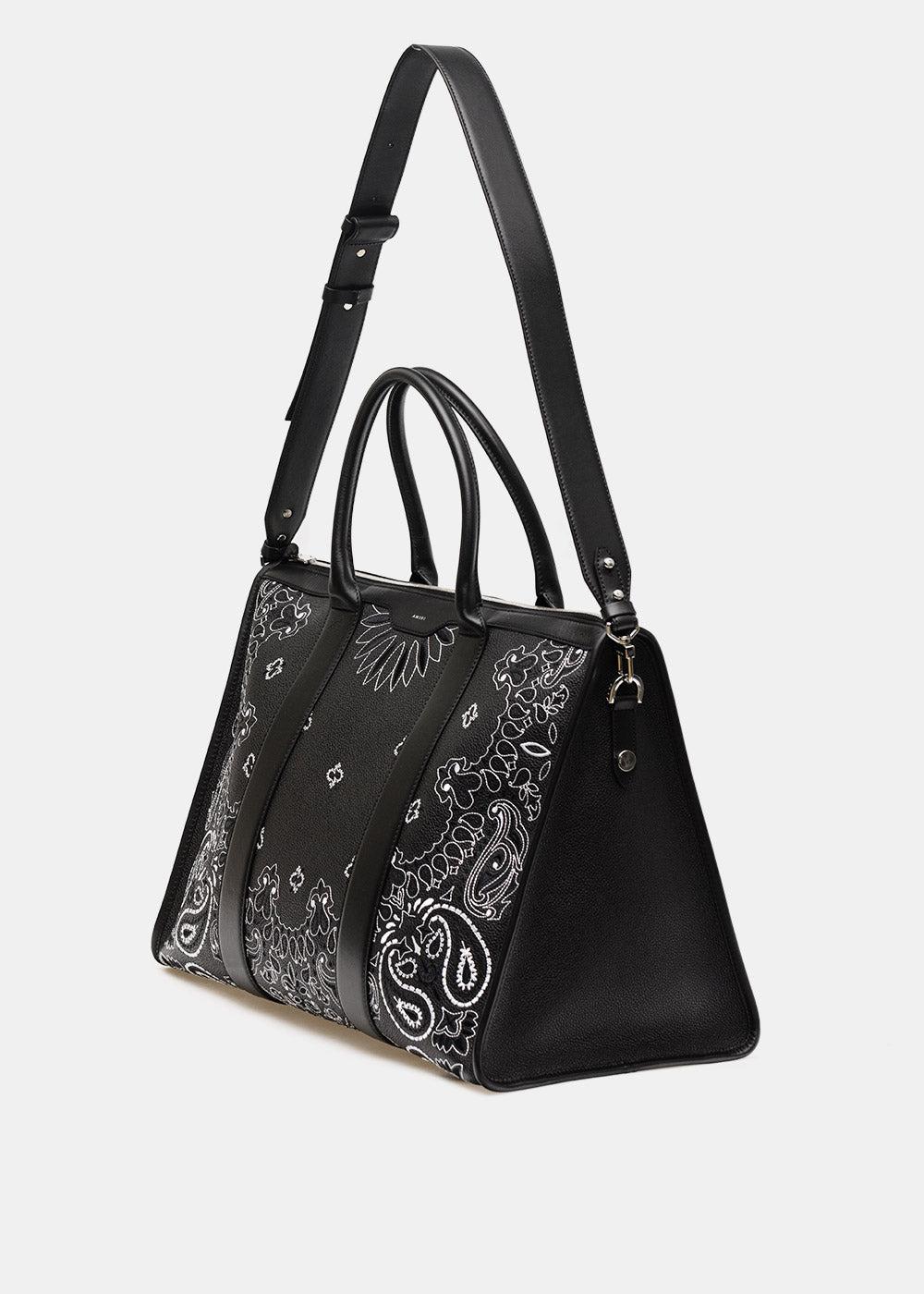 Amiri Bandana Weekender Bag in Black for Men | Lyst