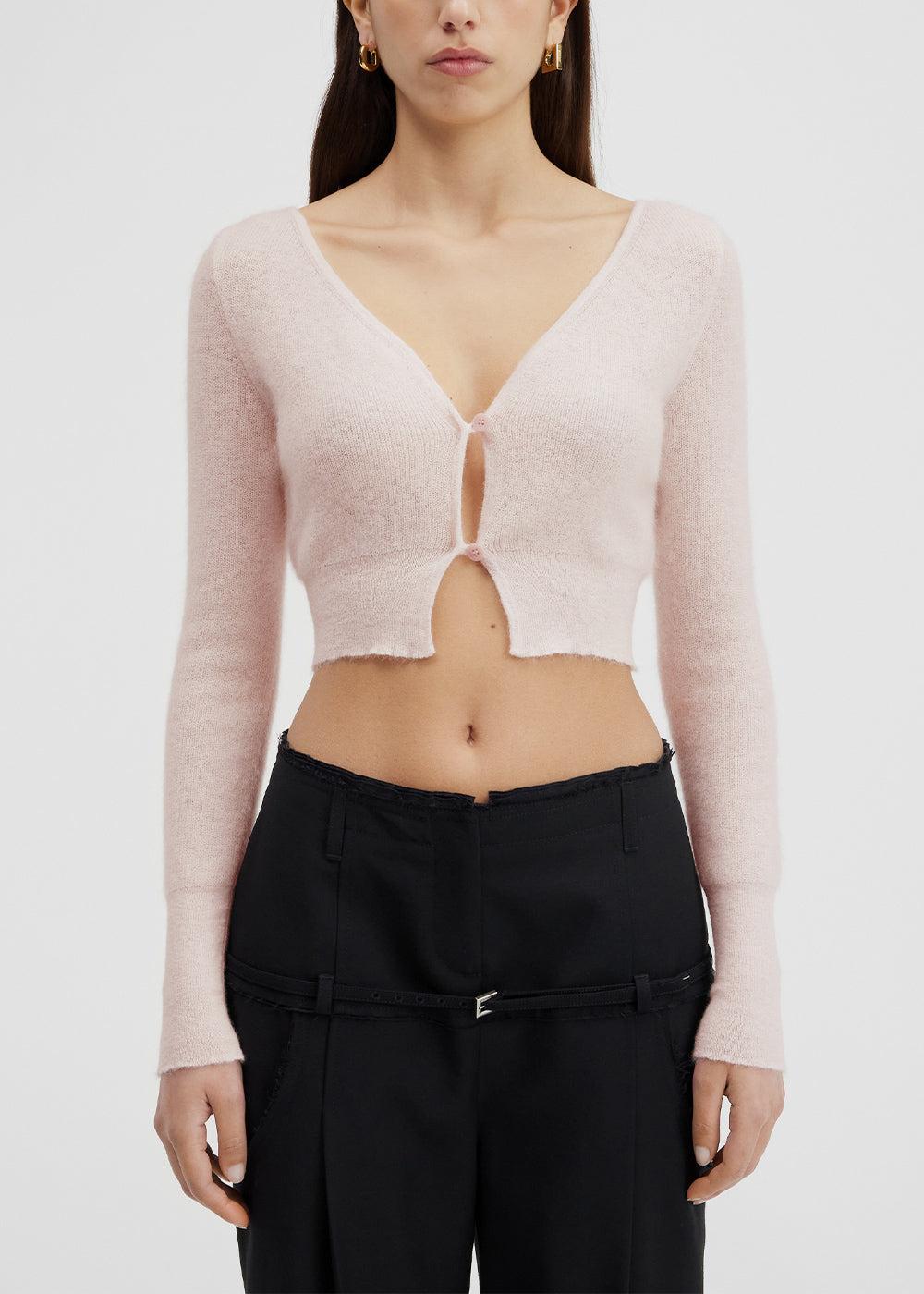 Jacquemus Le Cardigan Alzou in Pink | Lyst