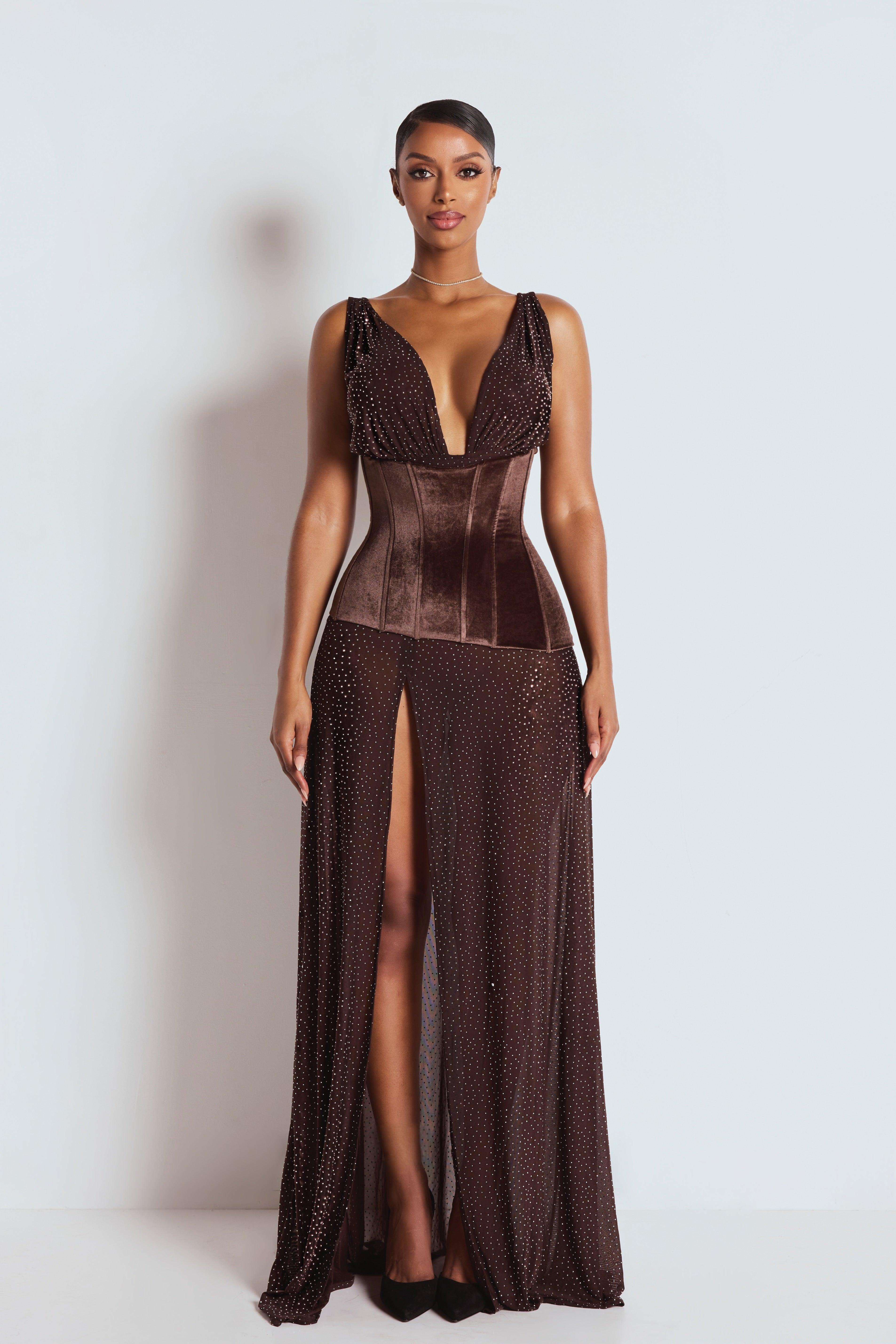 madison sequin maxi dress Our lady in red hits the red carpet @quigleygoode wearing the Madison Sequin Maxi Dress, should we bring her back in stock?