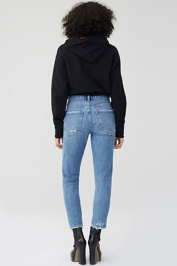 agolde jamie high rise passenger