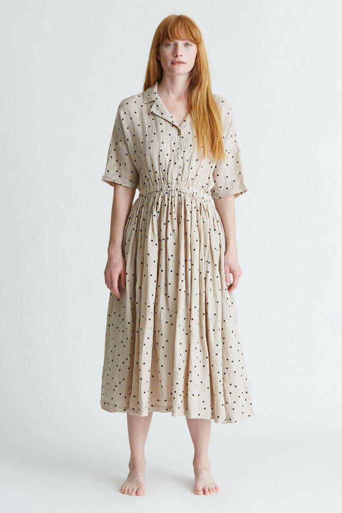 classy polka dot dress