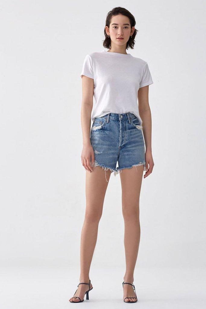 agolde dee shorts ricochet