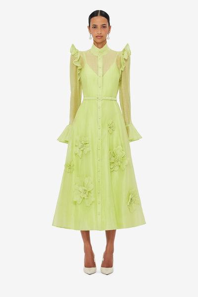 chinese dress ladies Katrina Butterfly Sleeve Midi Dress