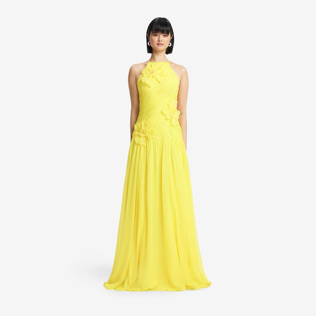 magenta satin dress V-Neck Rose Gown Fuschia / Large back detail Short-Sleeve Slip Midi Dress Full Back Color:Custom Color (  Leave us a note the color you want )