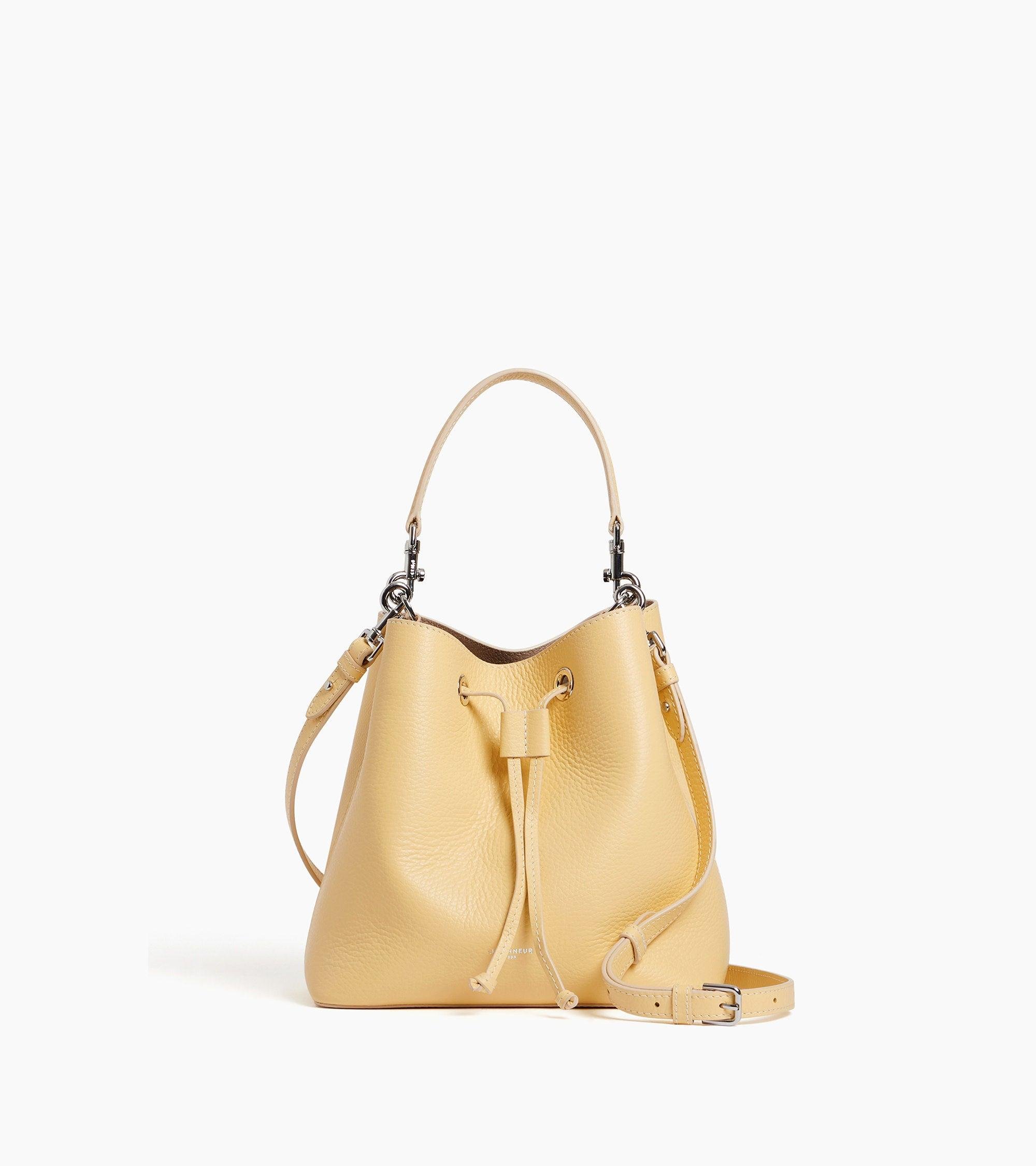 Le Tanneur Louise Bucket Bag in Metallic | Lyst