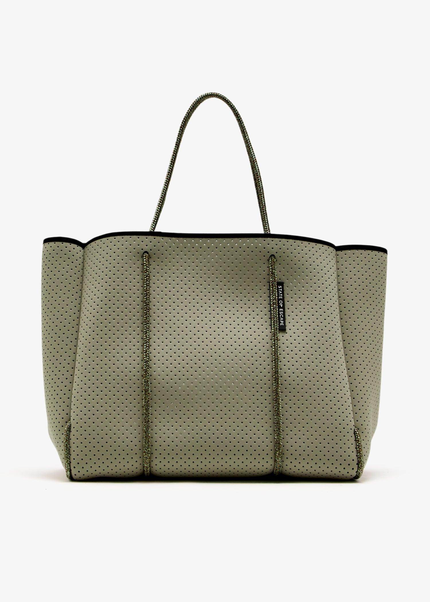 STATE OF ESCAPE Flying Solo Tote Bag in Green | Lyst