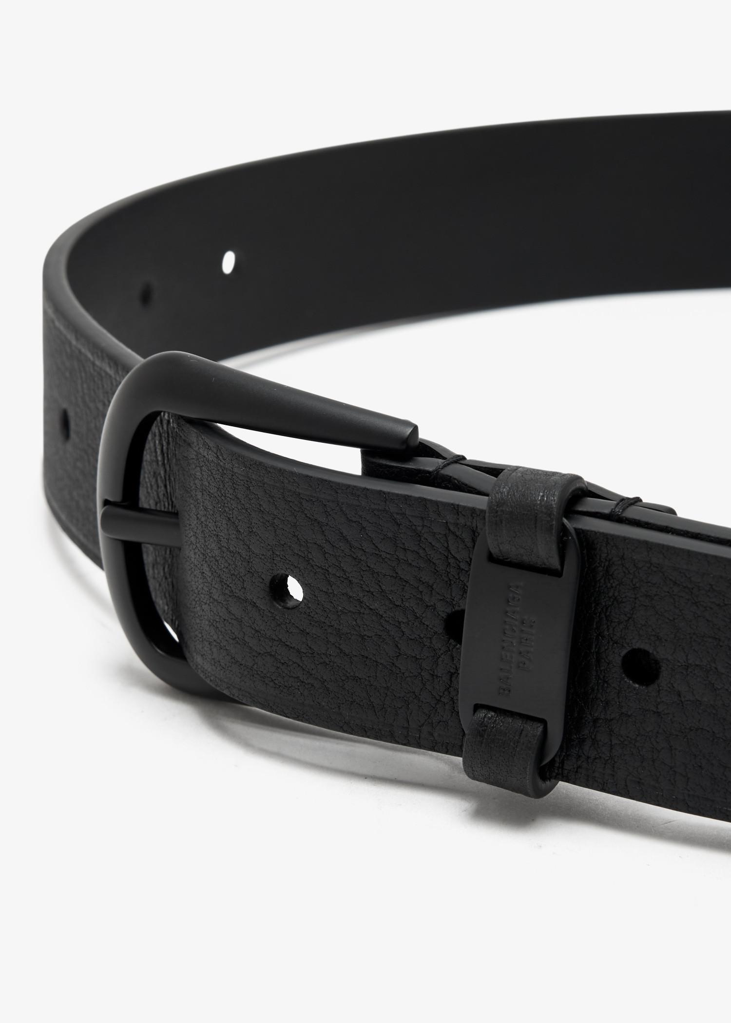 Balenciaga Suit Belt in Black for Men | Lyst