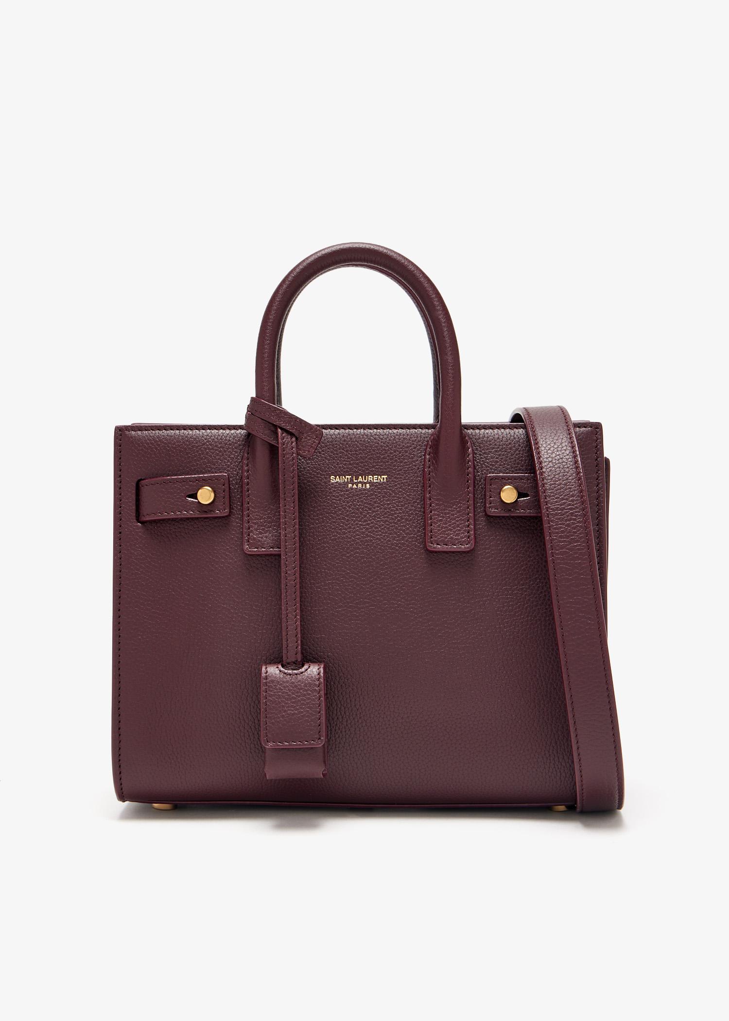 Designer Saint Laurent Sac De Jour Bags for Women - Up to 36