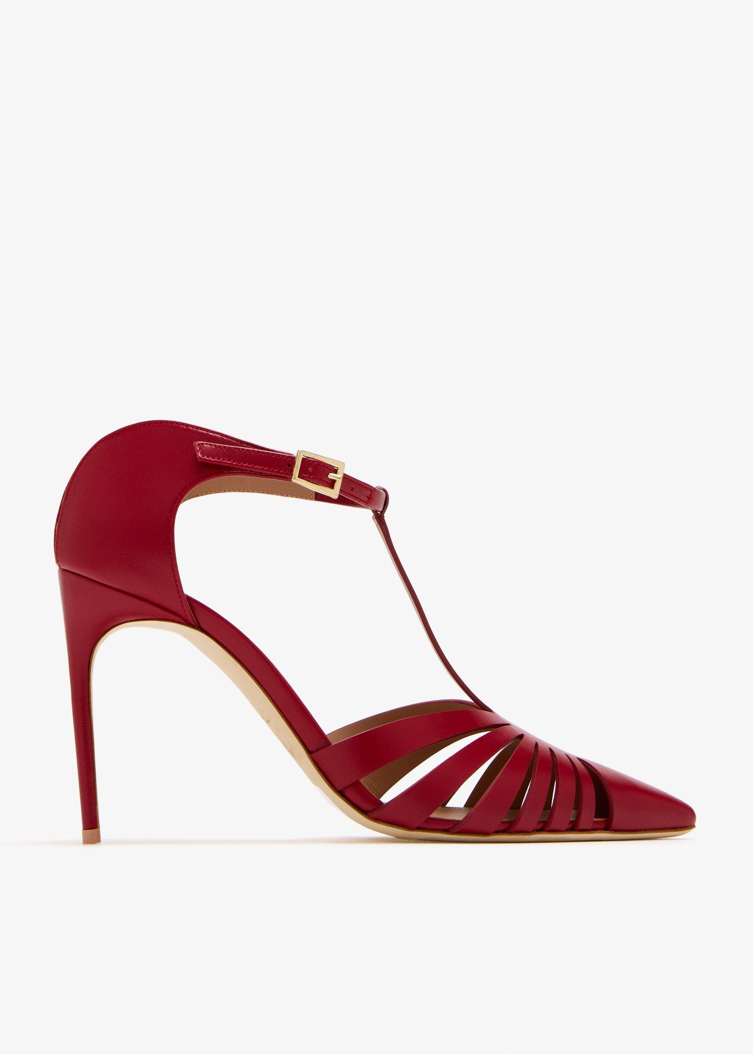 Malone Souliers Jennifer 90 Pumps in Red | Lyst